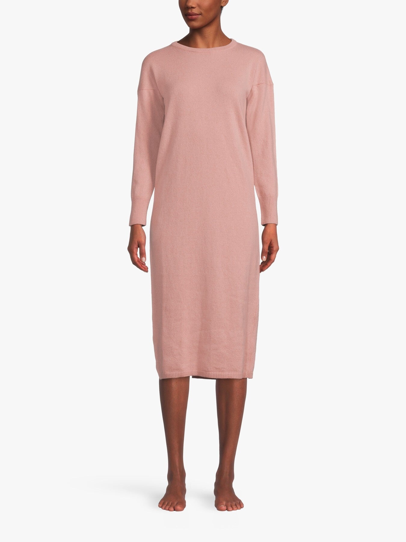 Cashmere Crew Neck Dress