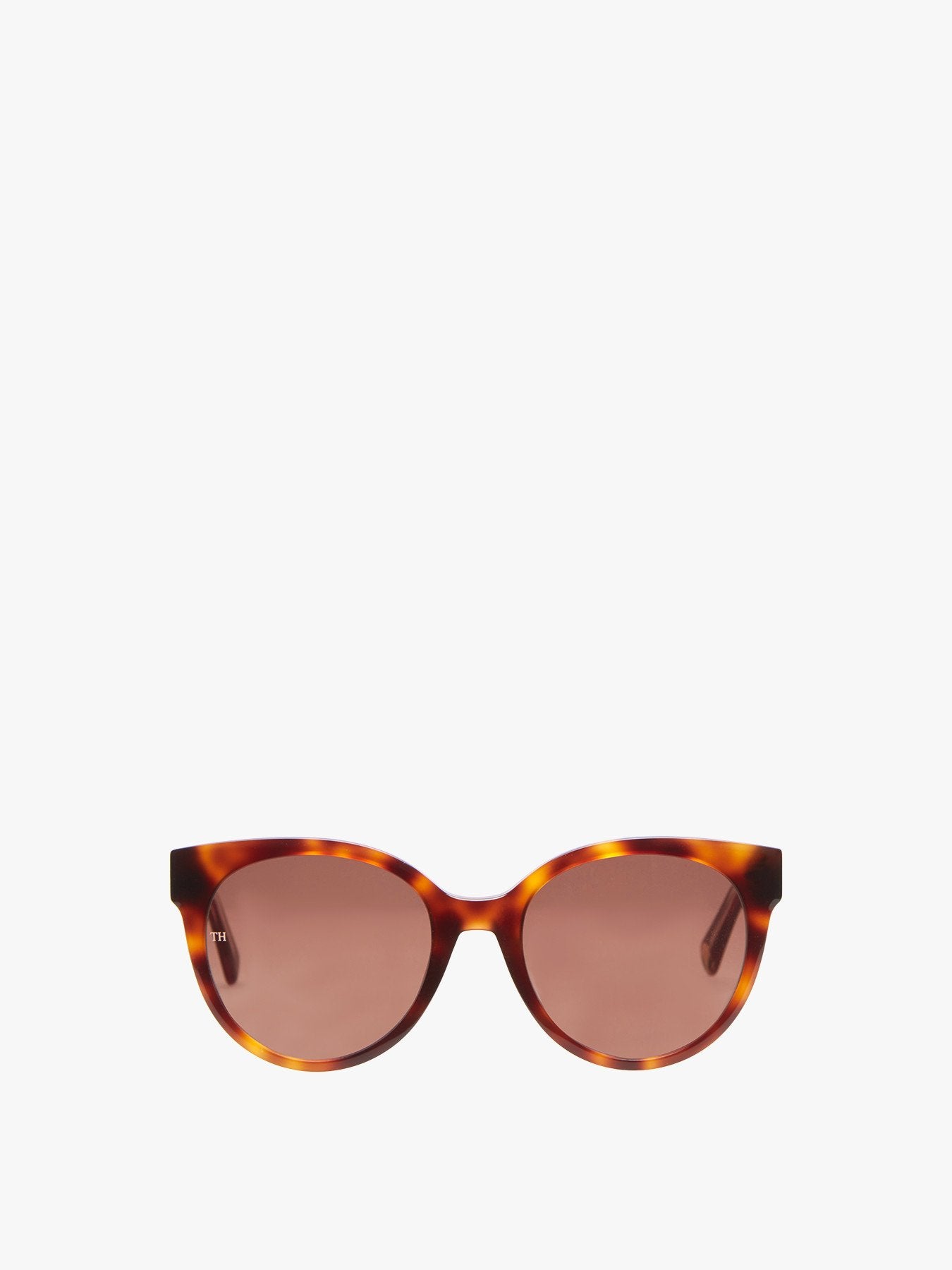 TH 1885/S Acetate Round Cat Eye Sunglasses