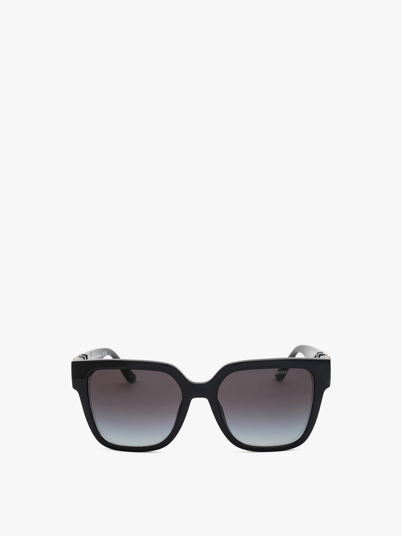 Rectangular MK Logo Side Acetate Sunglasses
