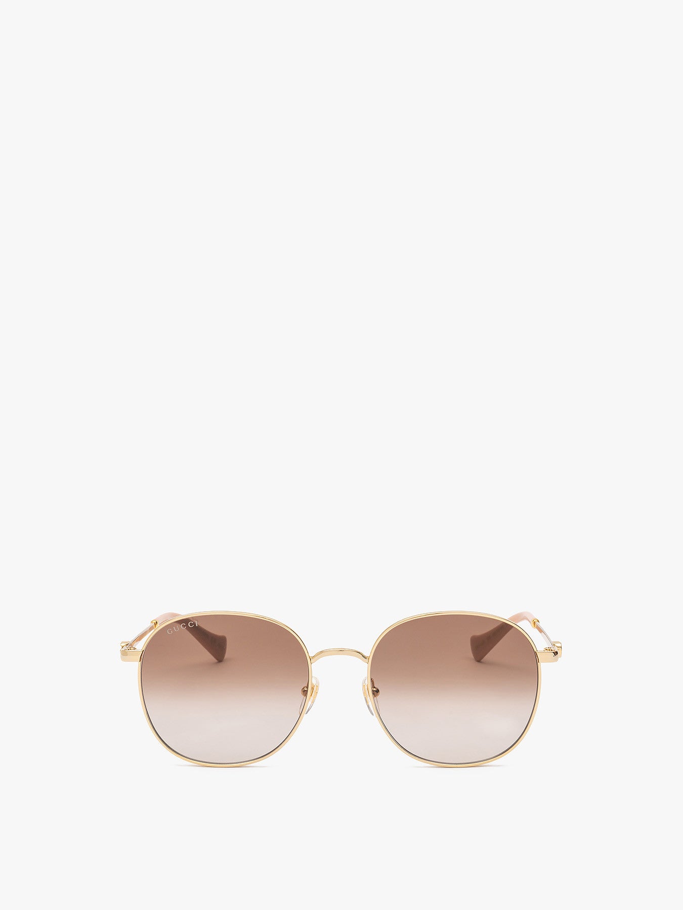GG1142S Round Metal GG logo Sunglasses