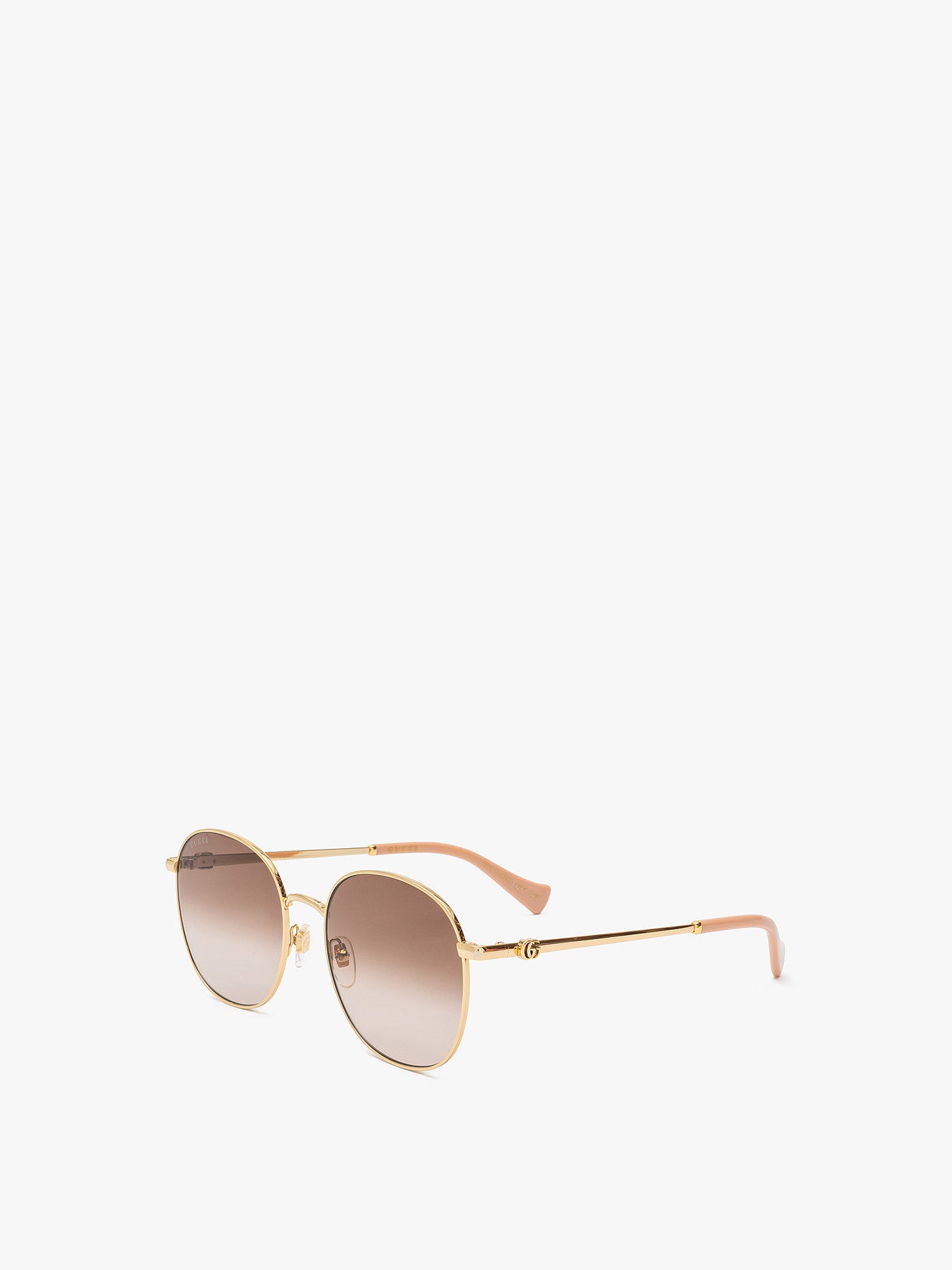 GG1142S Round Metal GG logo Sunglasses