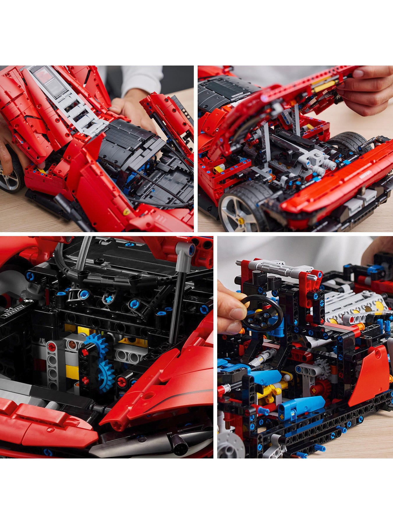 Technic Ferrari Daytona SP3 Model Car Set 42143