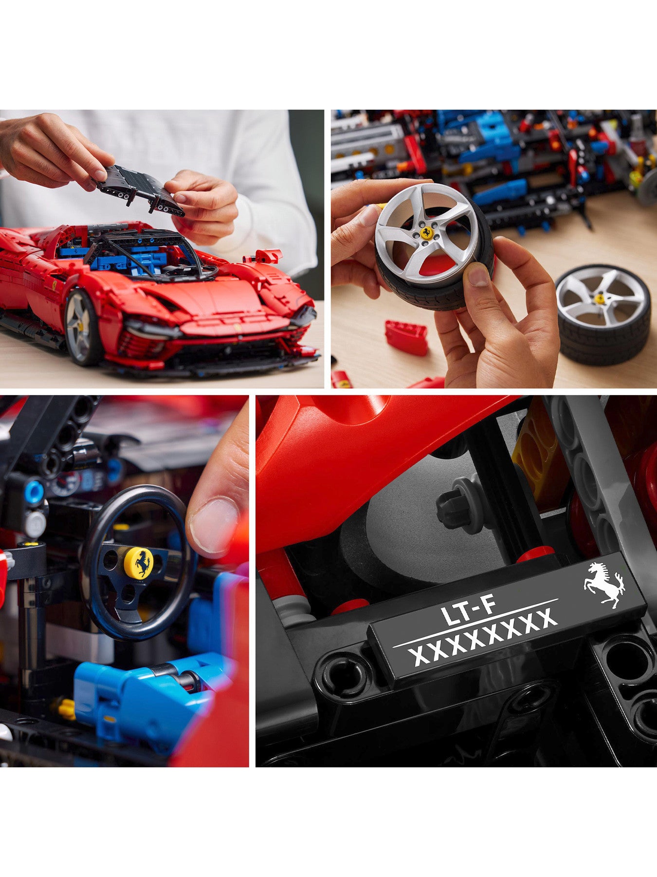 Technic Ferrari Daytona SP3 Model Car Set 42143