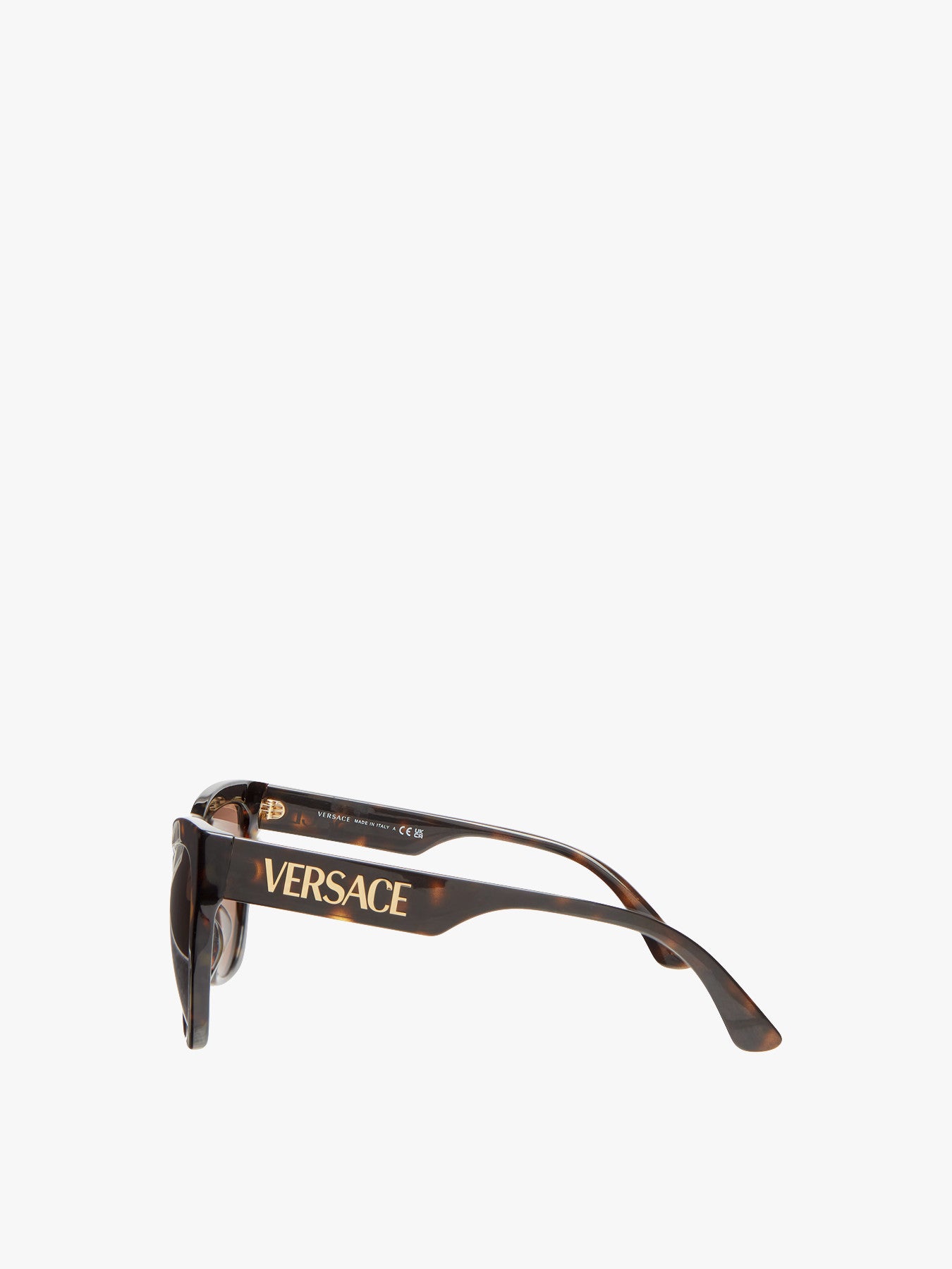 Versace Logo Acetate Cat eye sunglasses