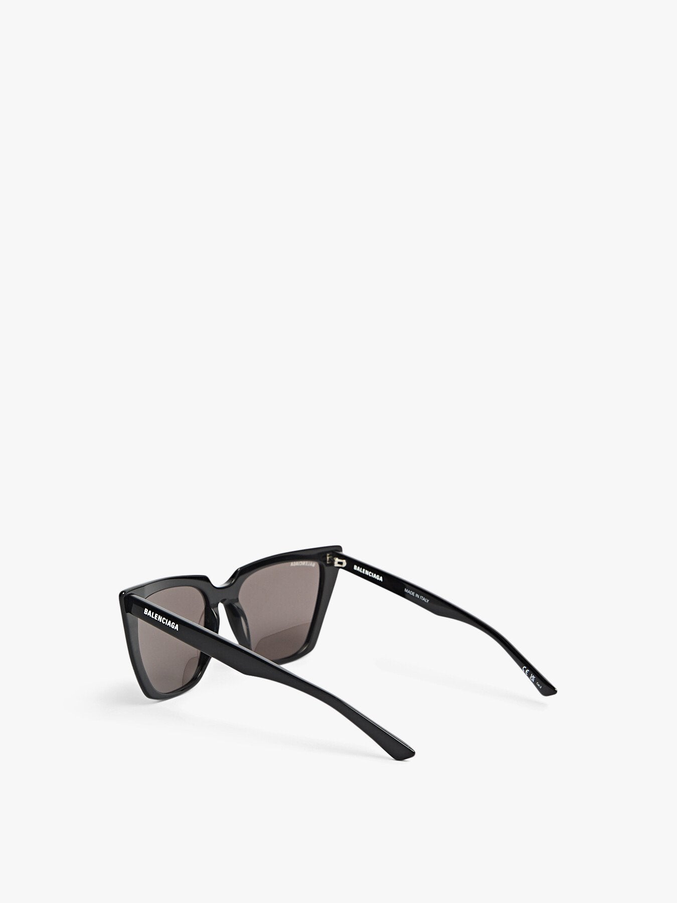 Oversized Cat eye Acetate Balenciaga Logo Sunglasses