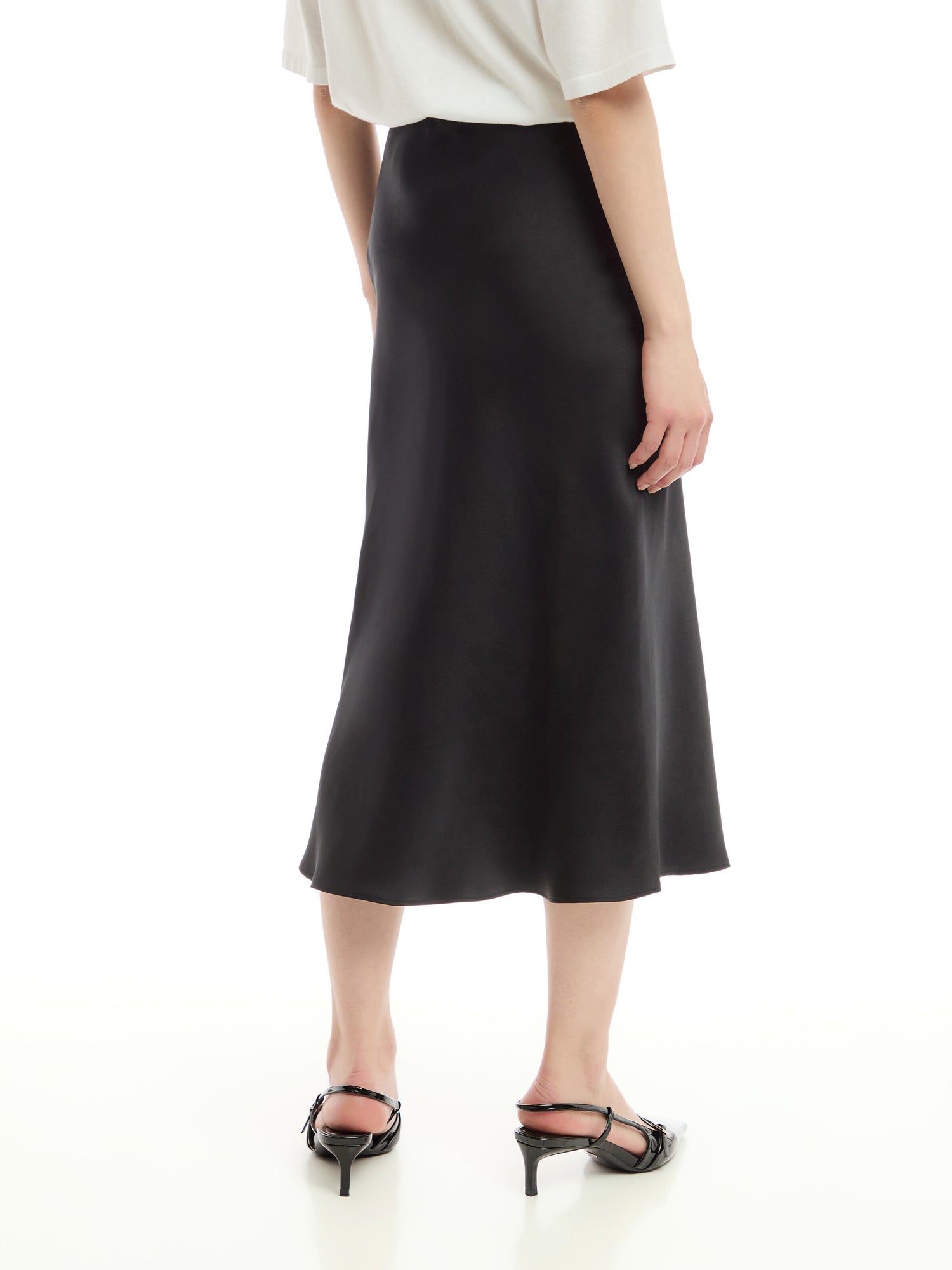 Bar Silk Skirt