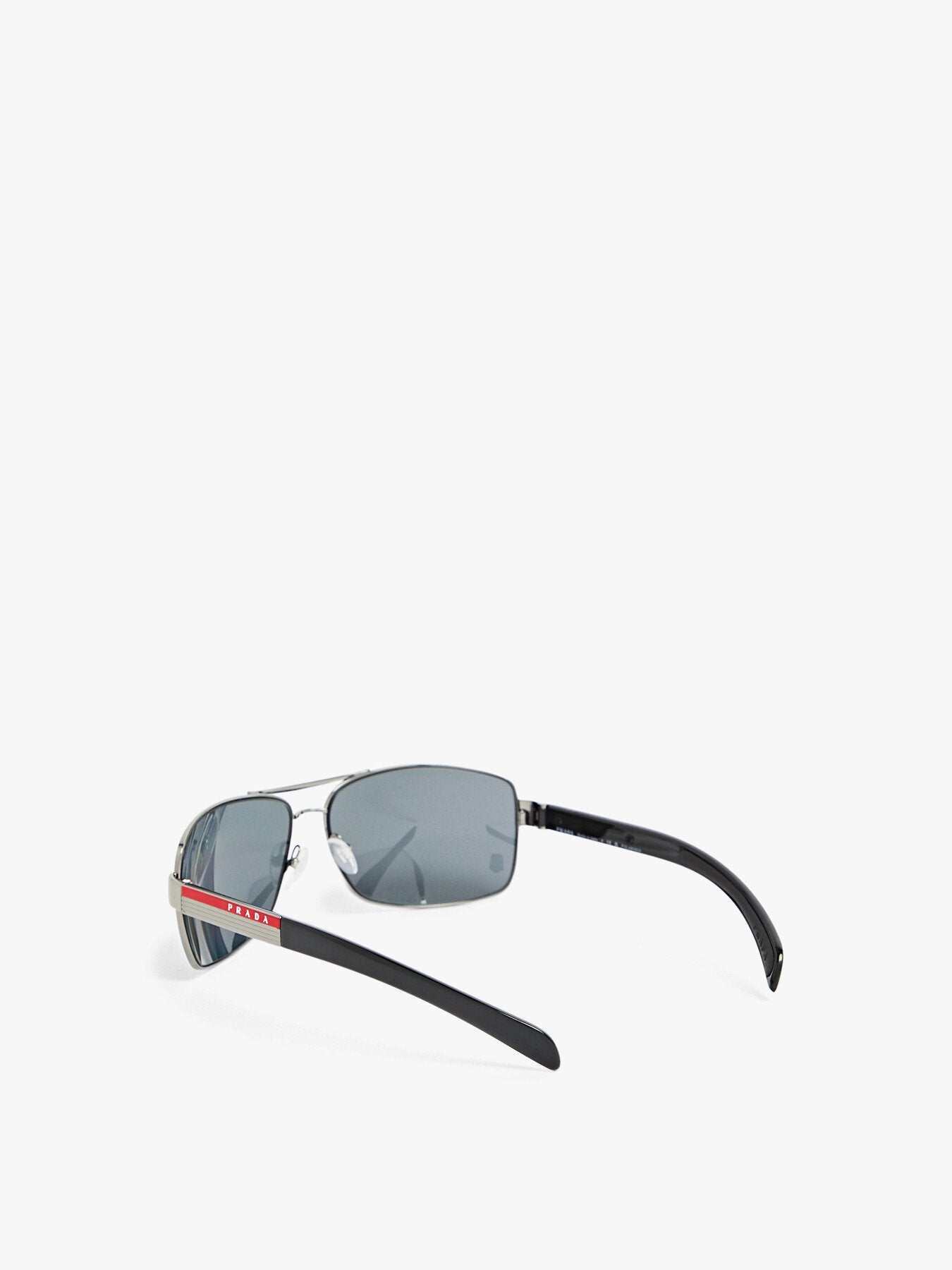 Wrap Polarised Metal Sunglasses