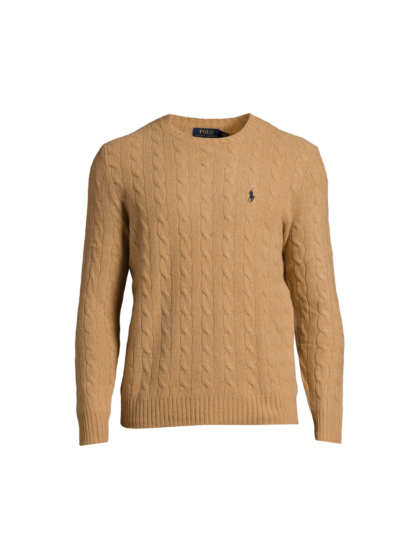 Cable Knit Wool Cashmere Sweater