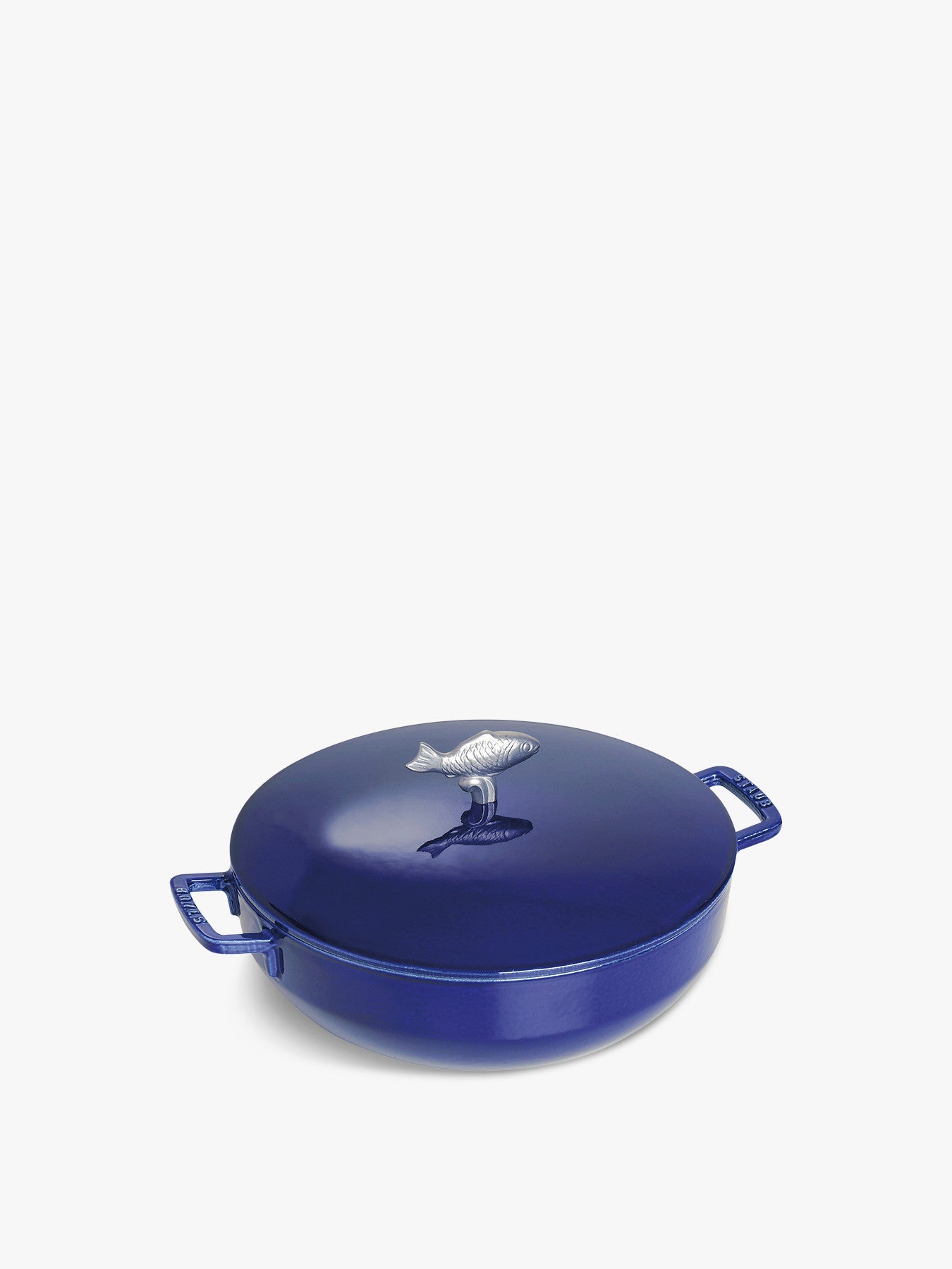 Round Cast Iron Bouillabaisse Pot