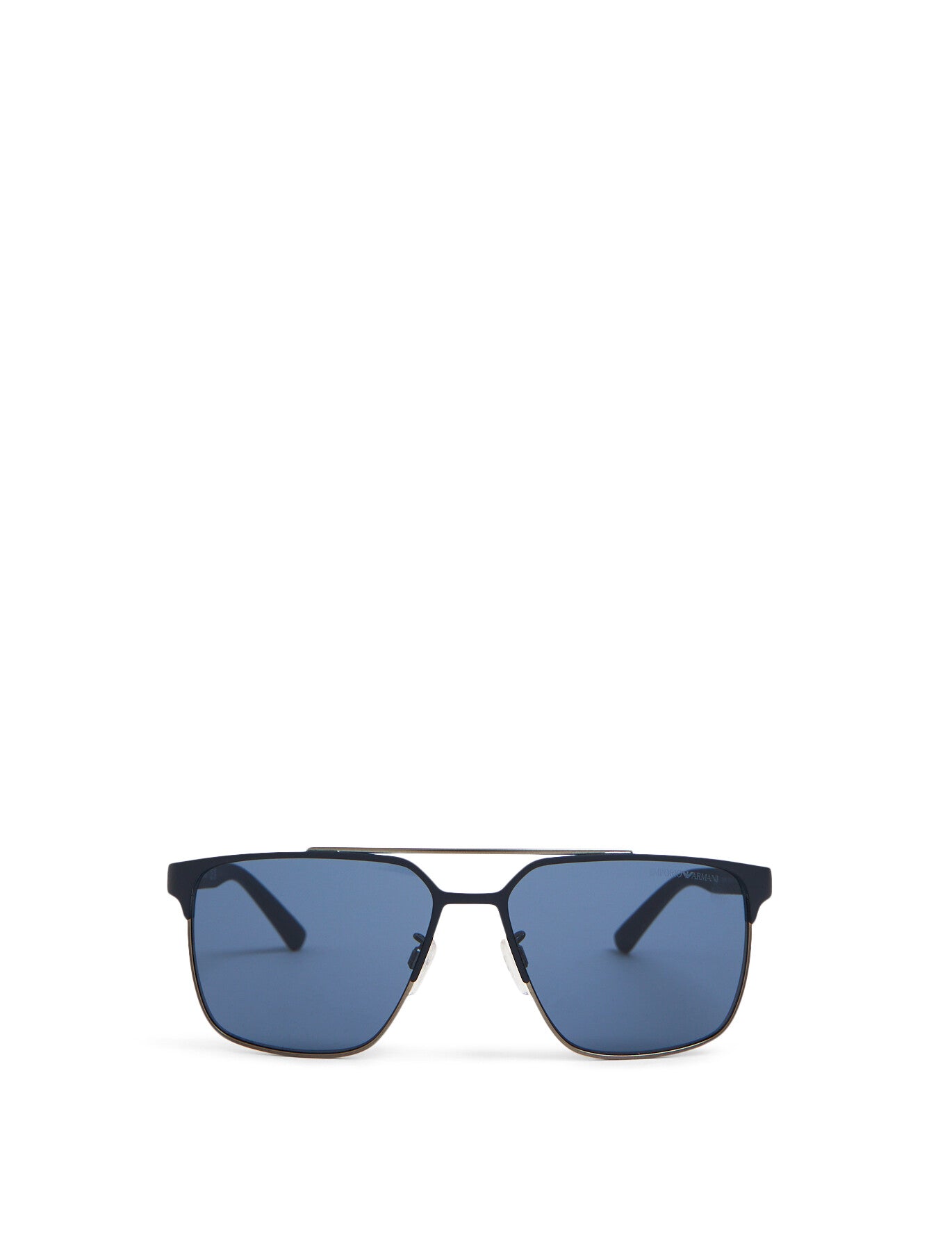 Metal Mix Rectangular Mens Sunglasses