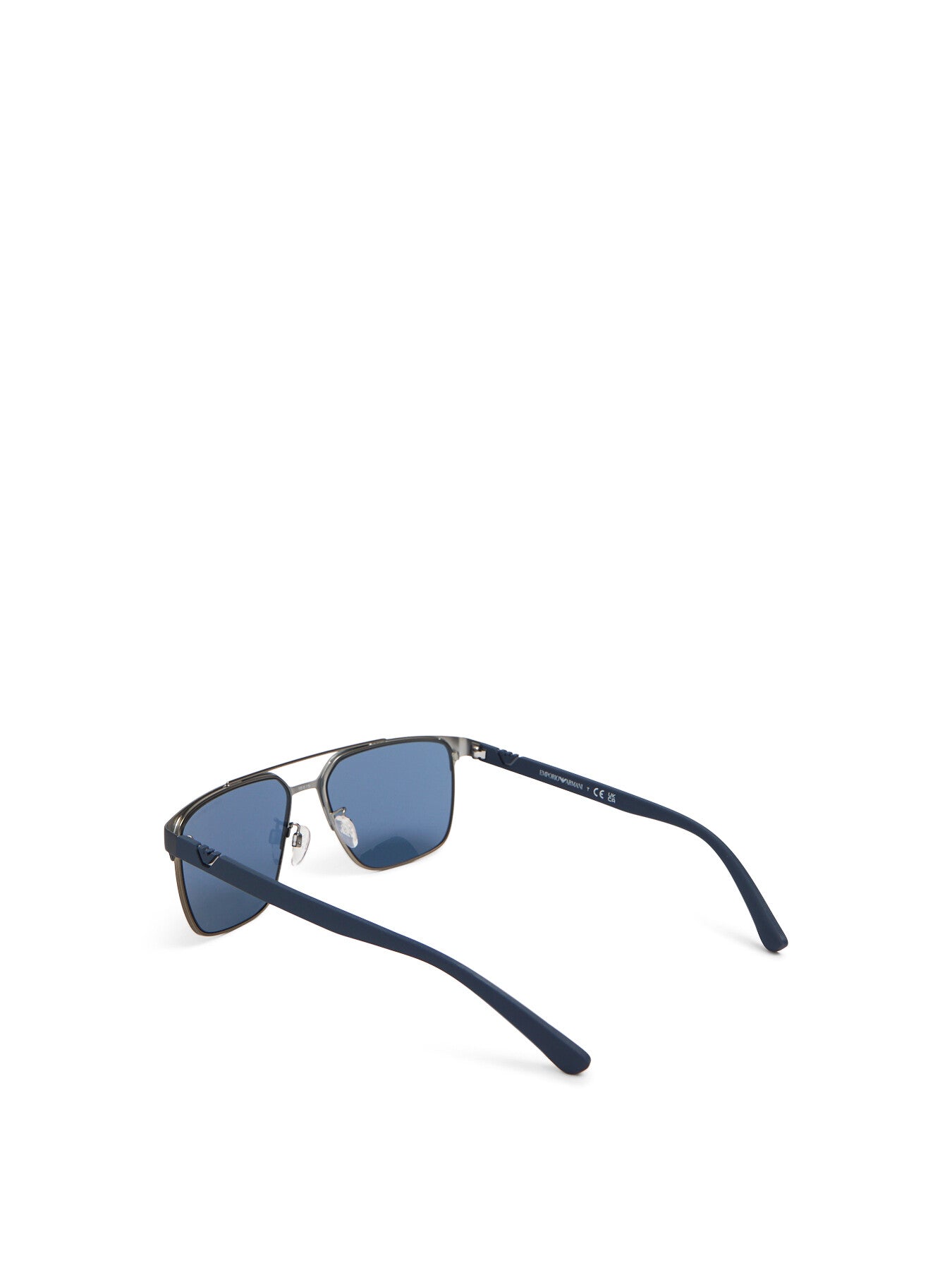 Metal Mix Rectangular Mens Sunglasses