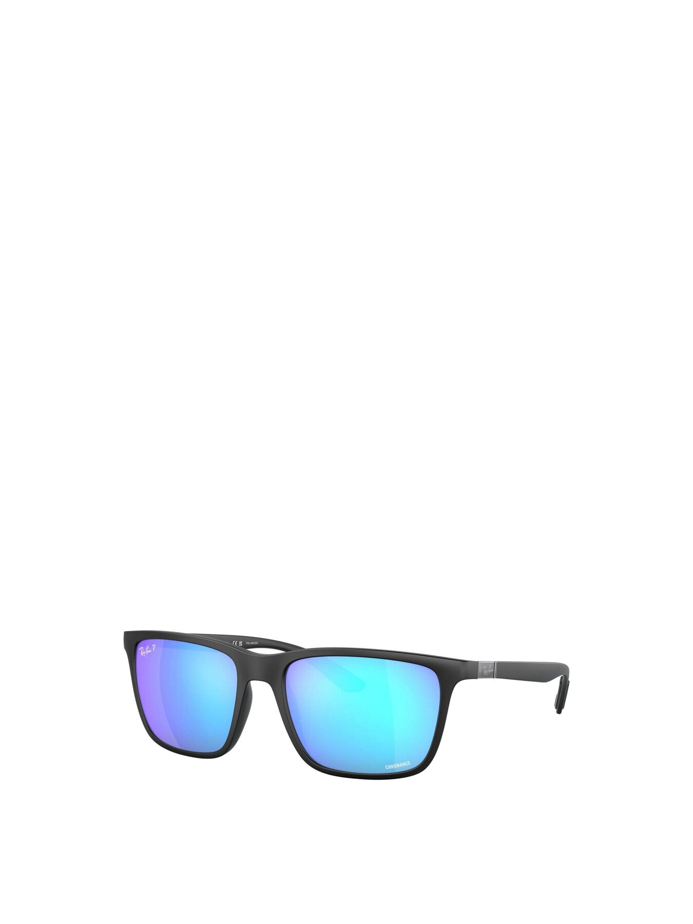 Rectangular Polarised Acetate Sunglasses