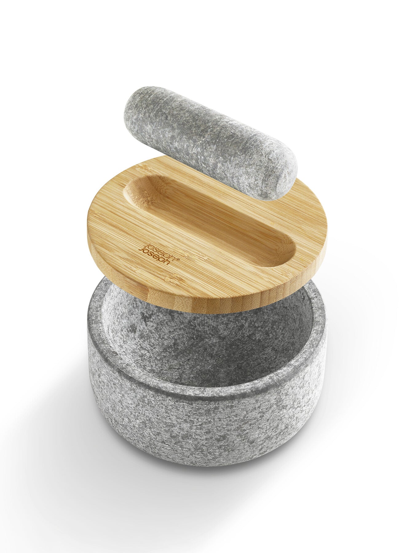 Dash Pestle Mortar with Bamboo Lid
