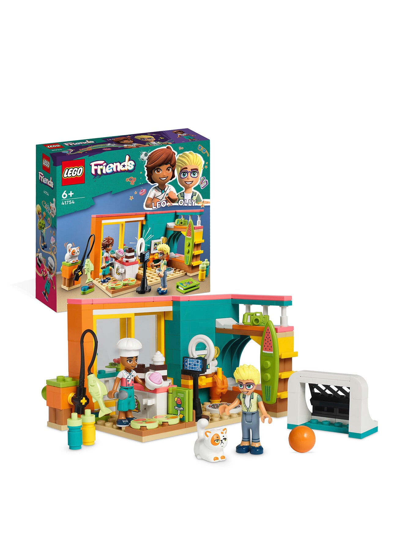 Friends Leos Room Toy Bedroom Playset 41754