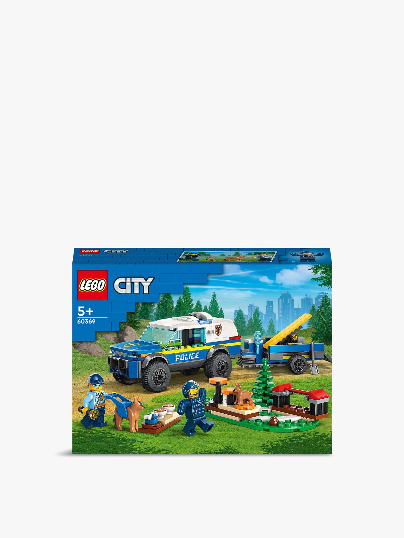 City Mobile Police Dog Training Set 60369