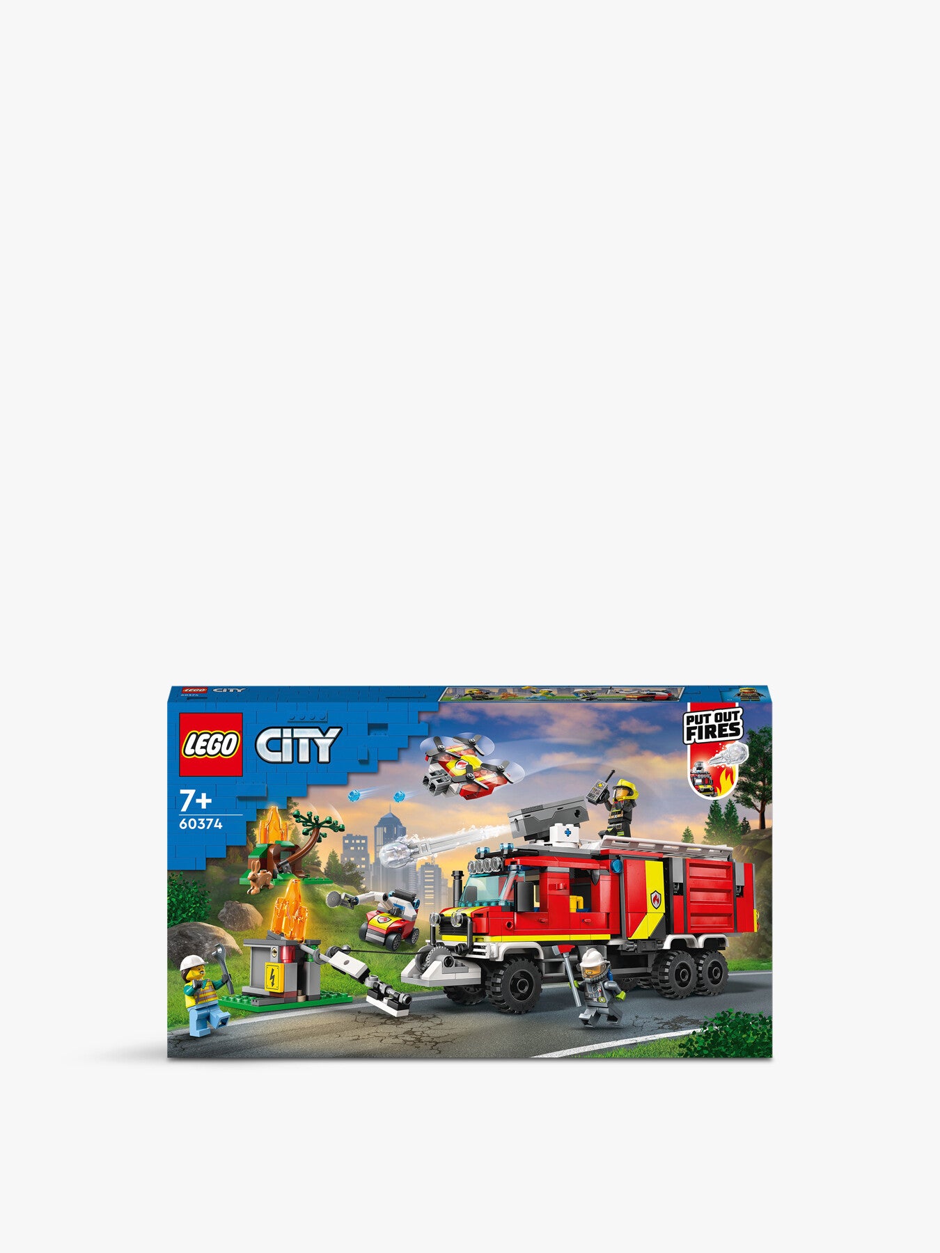 City Fire Command Unit Truck Toy 60374