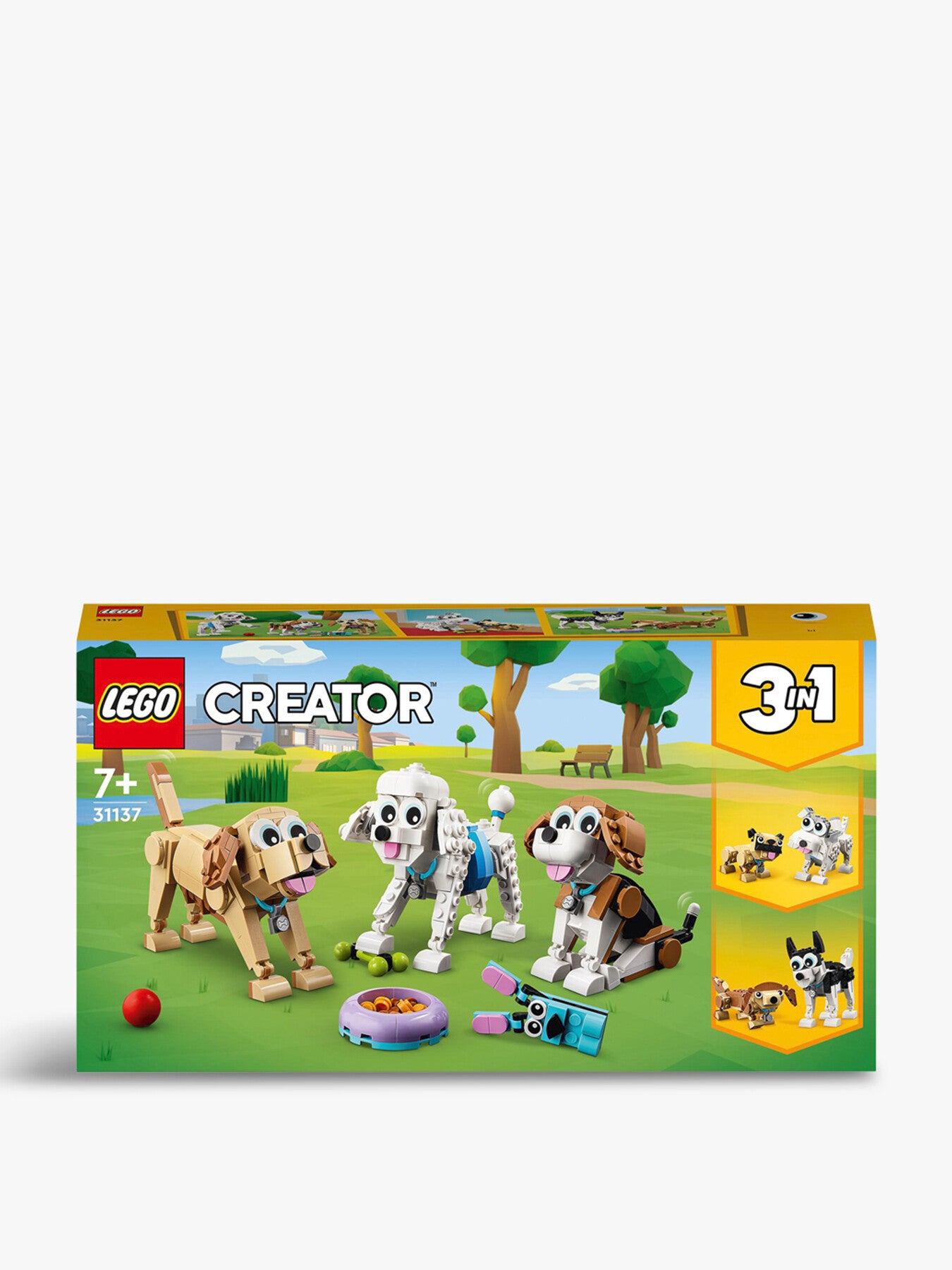 Creator 3 in 1 Adorable Dogs Animal Toys 31137
