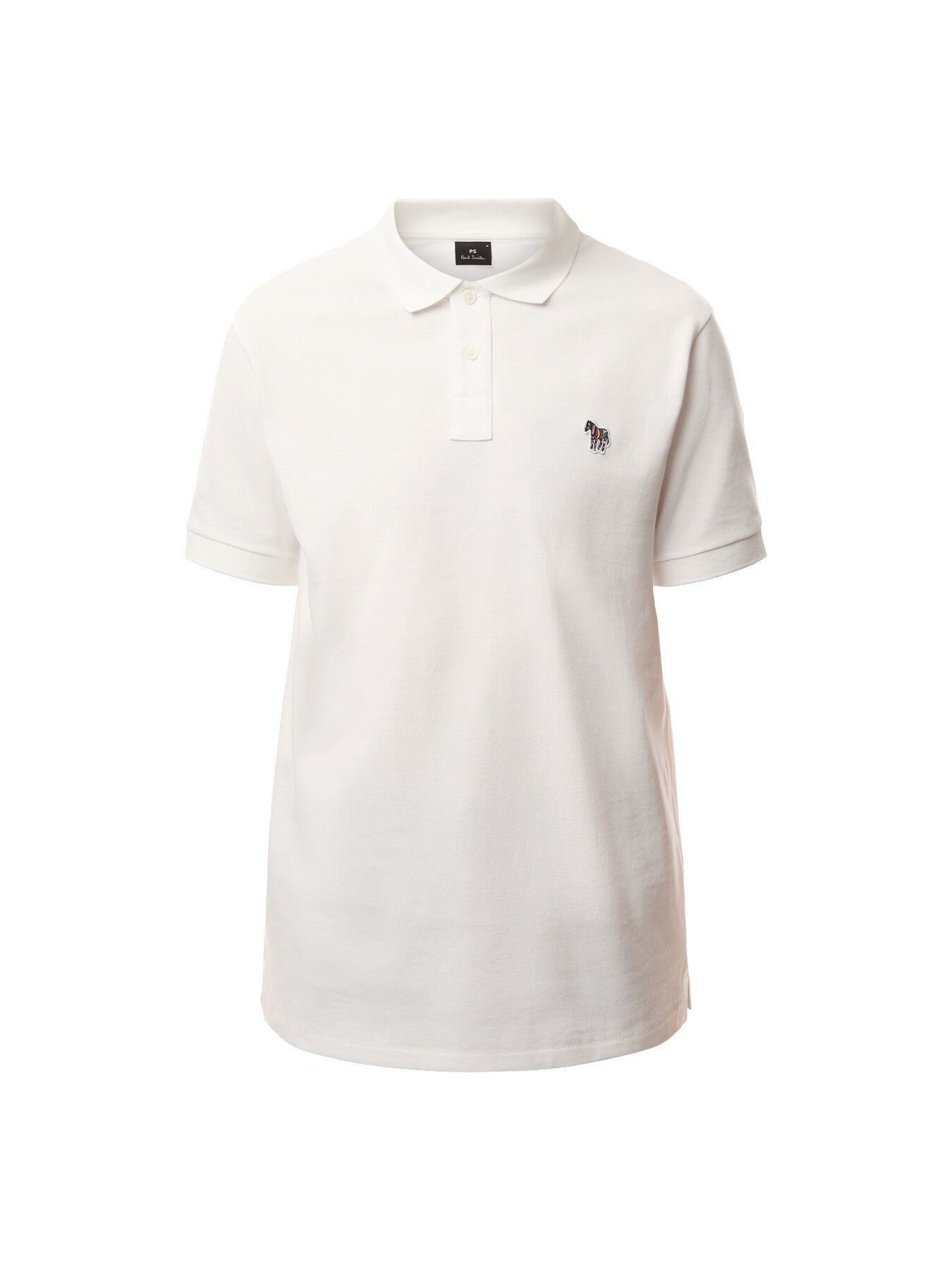 Mens Reg Fit Short Sleeve Polo Shirt Zebra