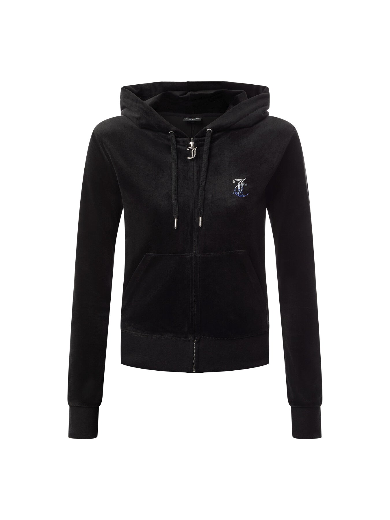 Exclusive Large Mixed Crystal Diamante Robertson Hoodie Ombre