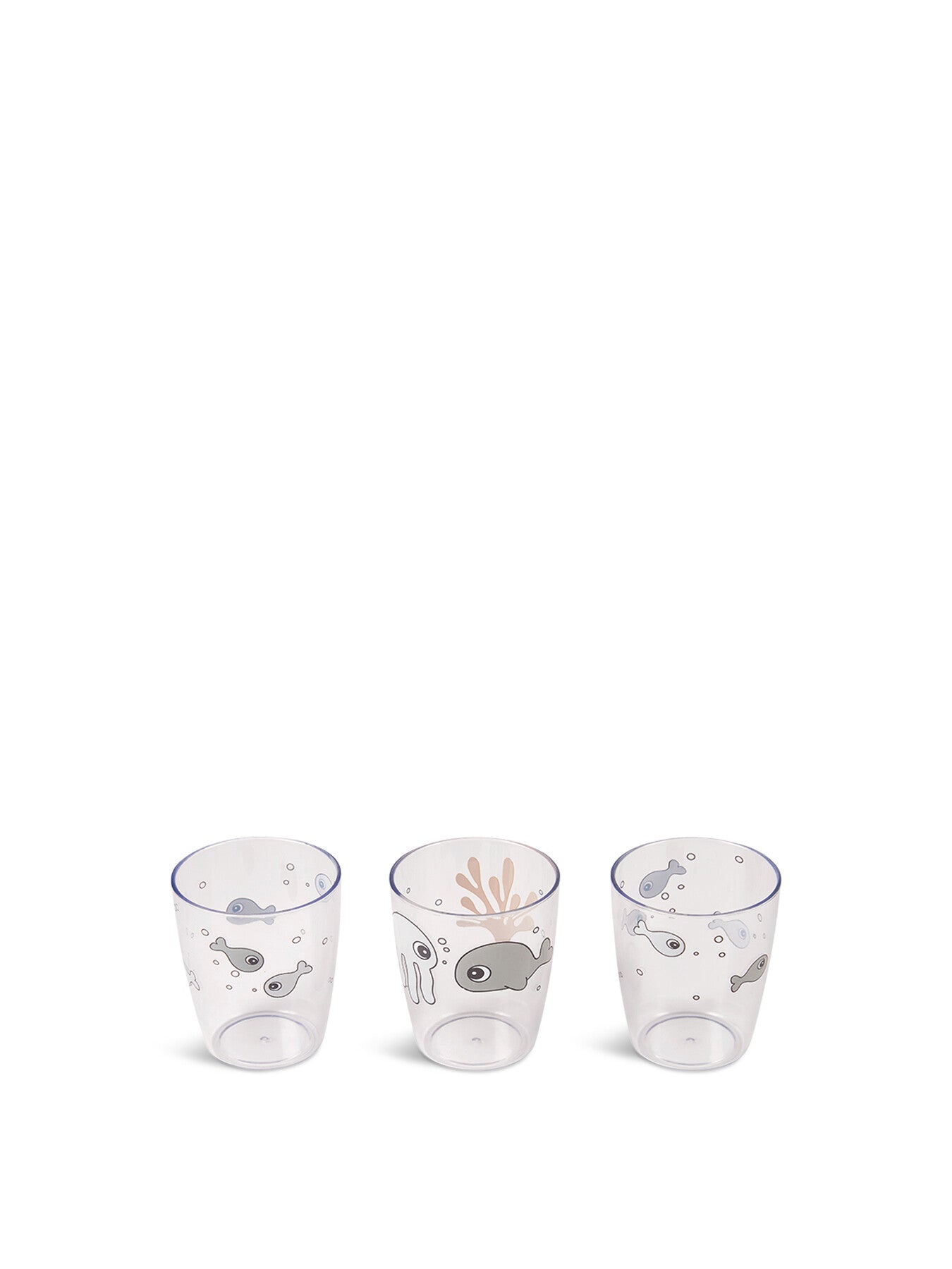 Yummy Mini Glass 3 pcs Sea Friends