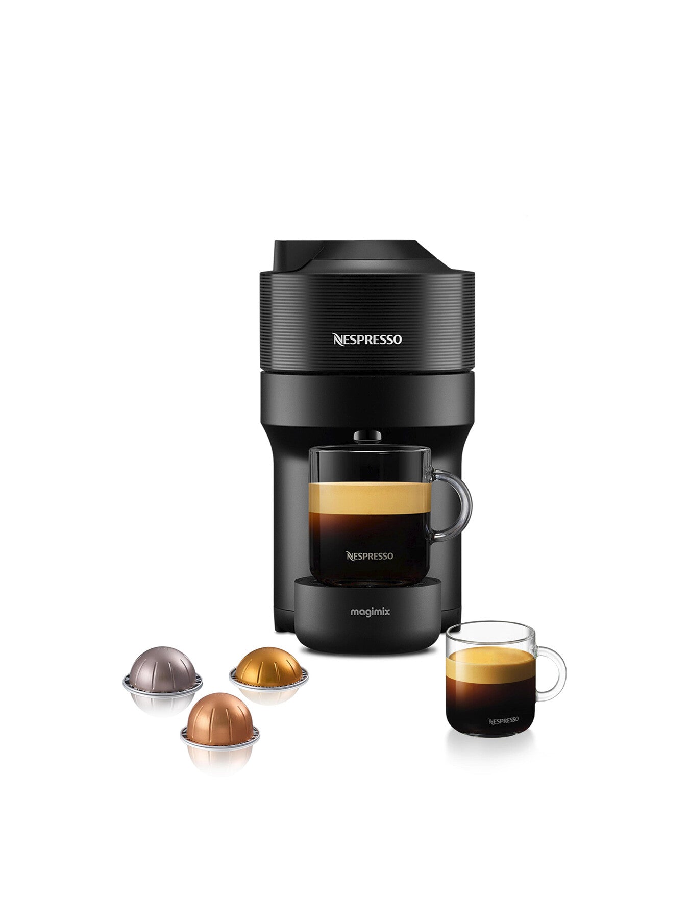 Vertuo Pop Coffee Pod Machine Liquorice Black
