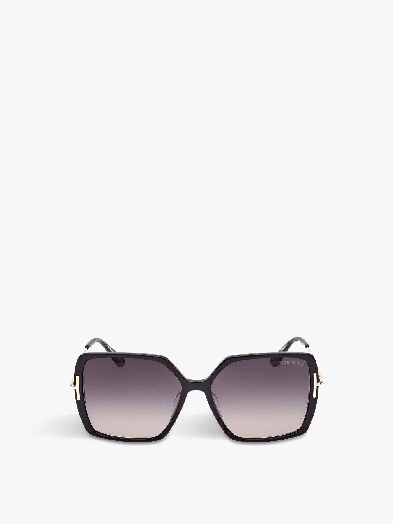 Joanna Acetate and Metal Square Sunglasses
