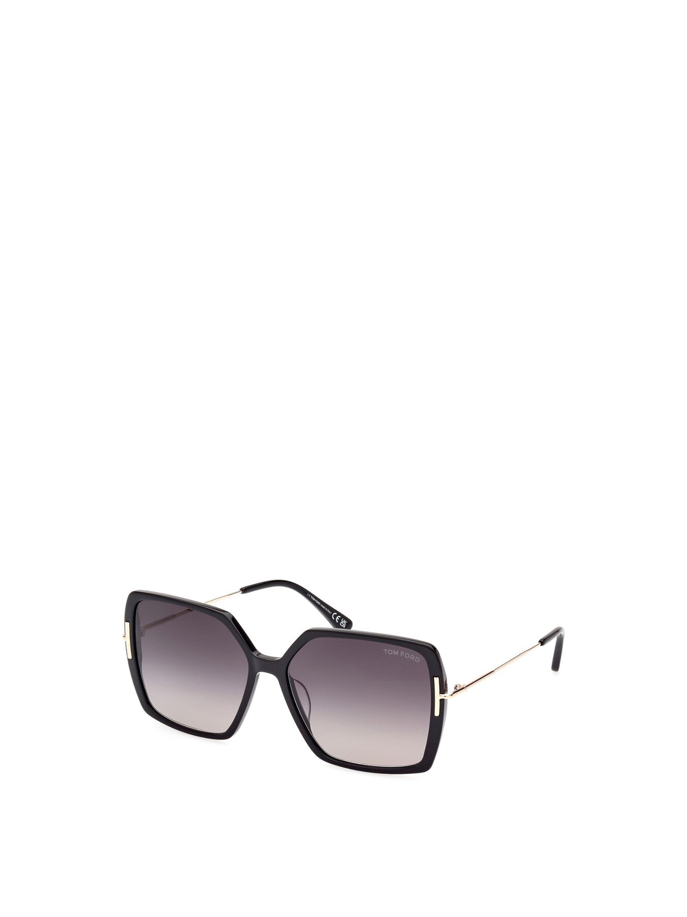 Joanna Acetate and Metal Square Sunglasses