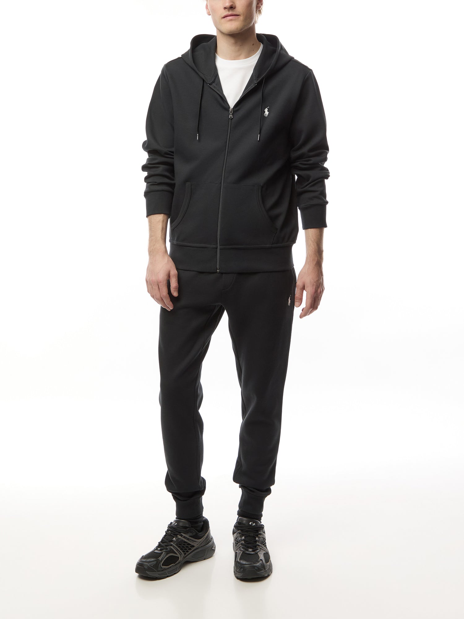 Double Knit Zip Up Hoodie