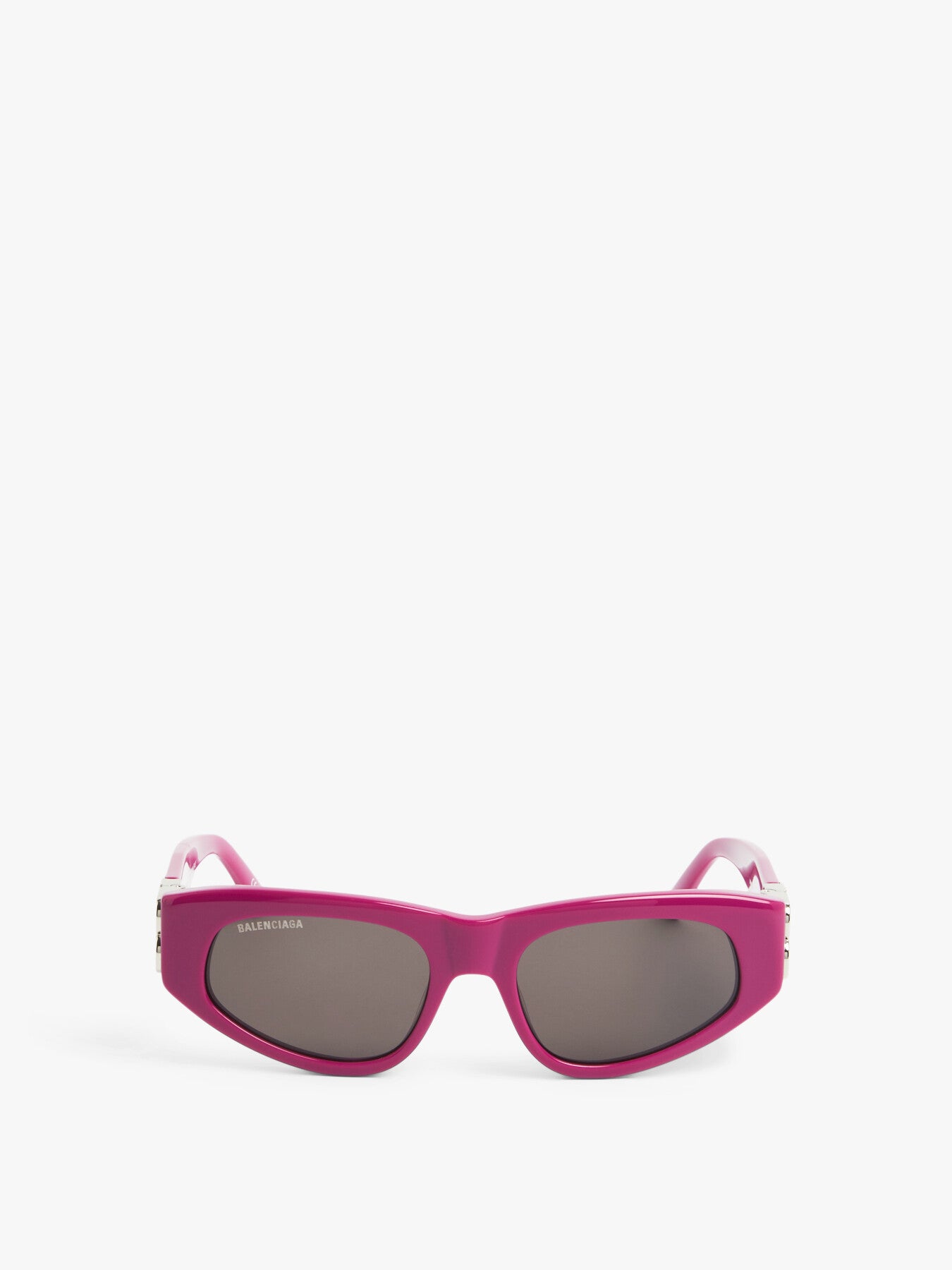 Wrap Around Acetate Logo Arm Acetate Sunglasses