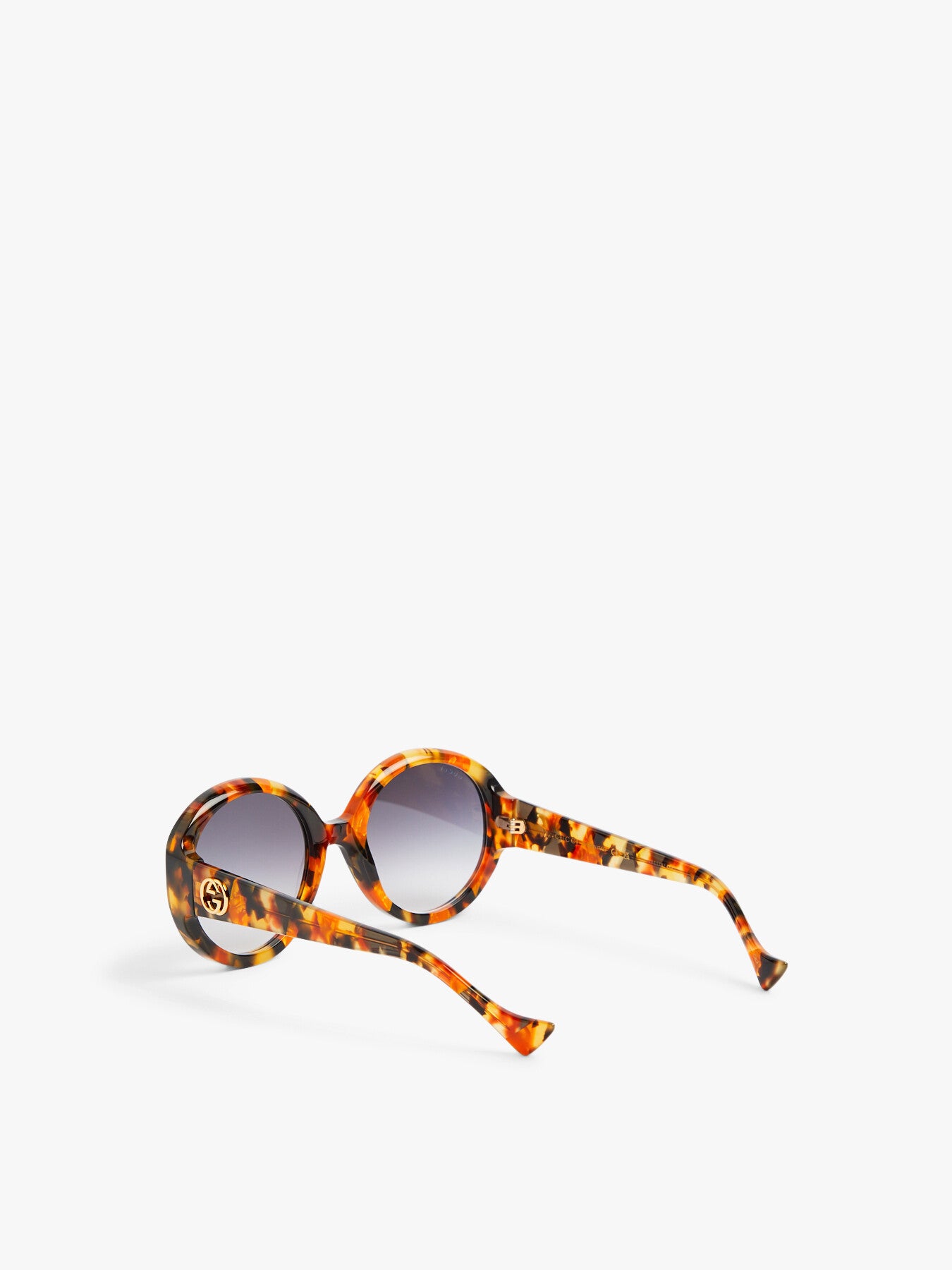 GG1256S Round Recycled Acetate Sunglasses
