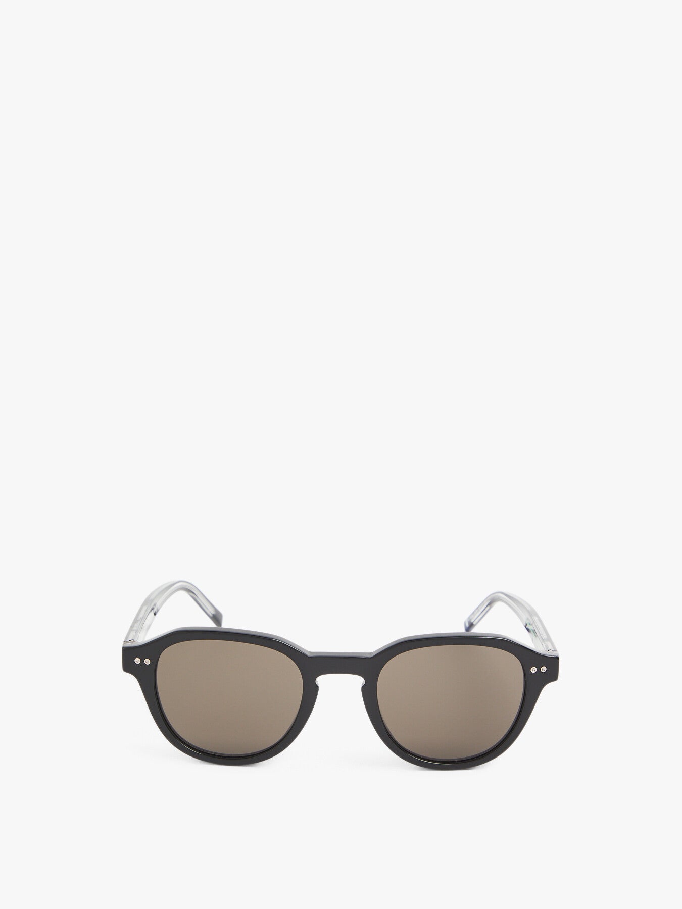 TH 1970S Mens Round Acetate Sunglasses