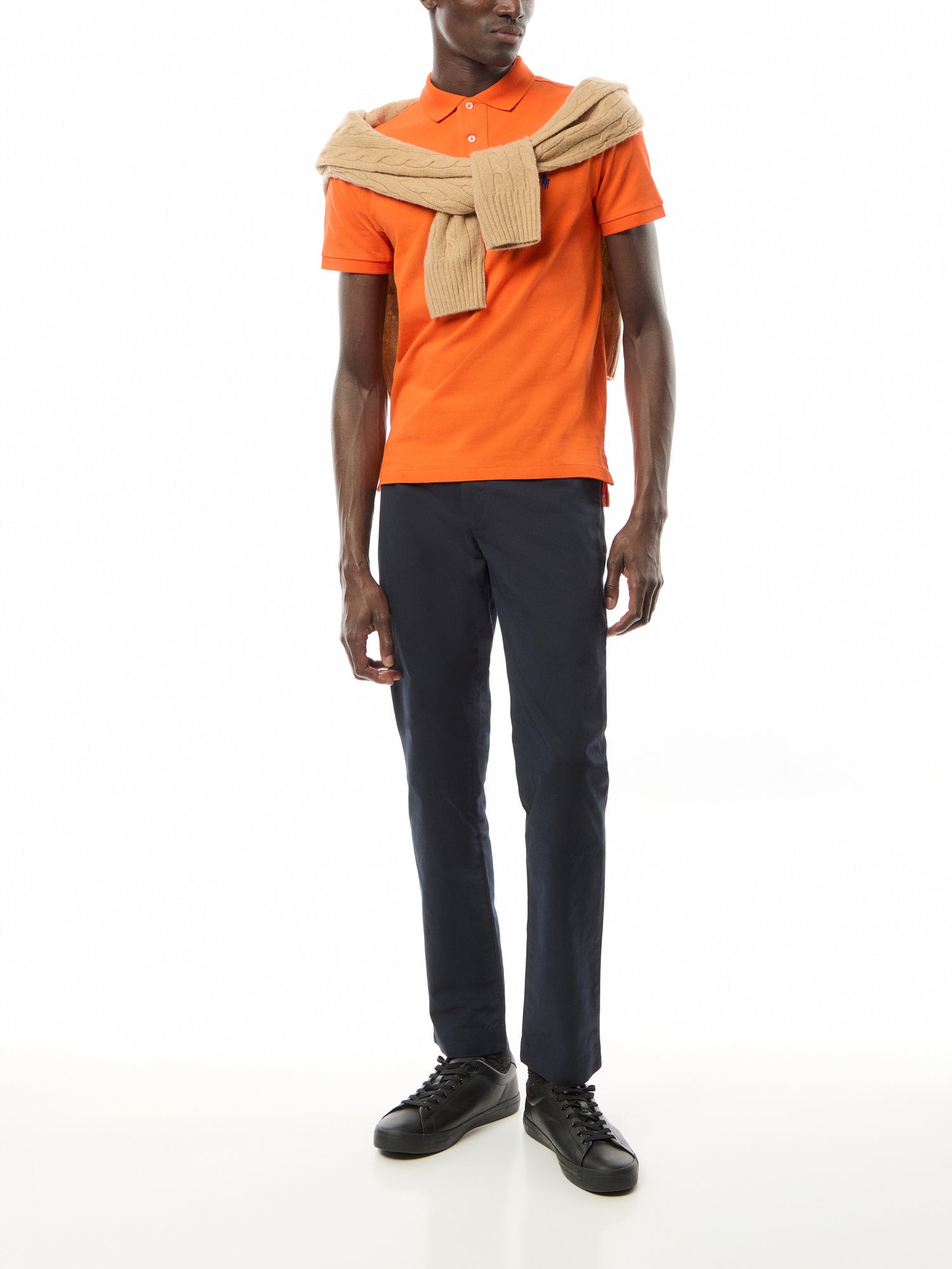 Mesh Slim Fit Polo Shirt