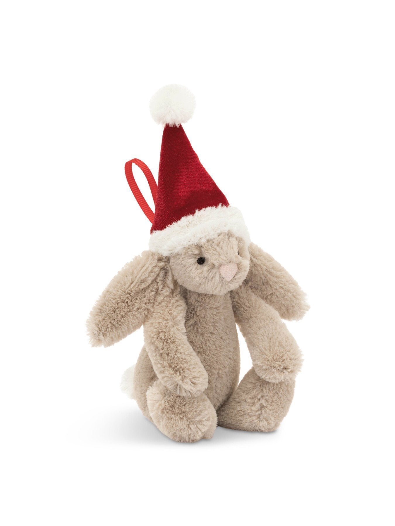 Bashful Christmas Bunny Decoration