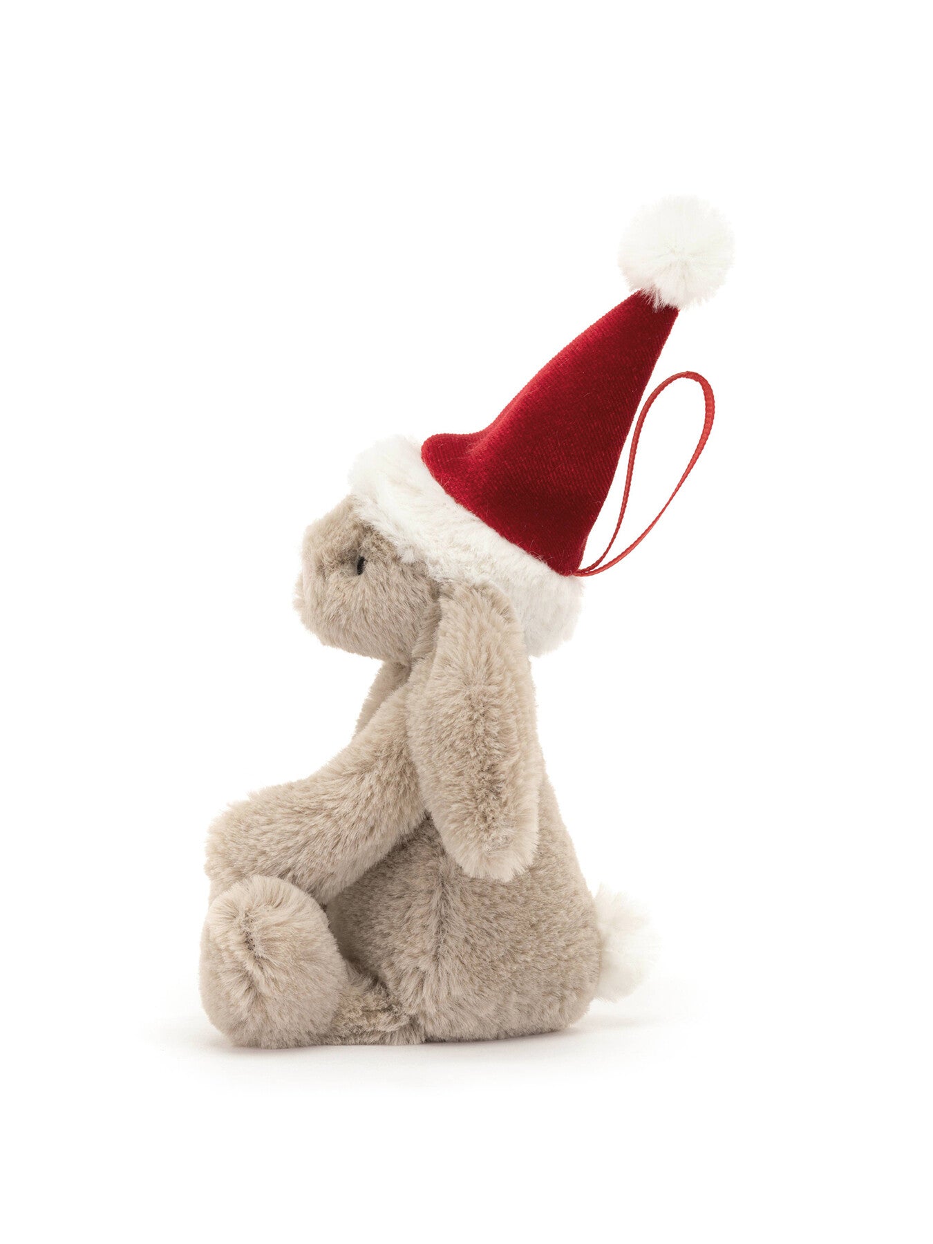 Bashful Christmas Bunny Decoration
