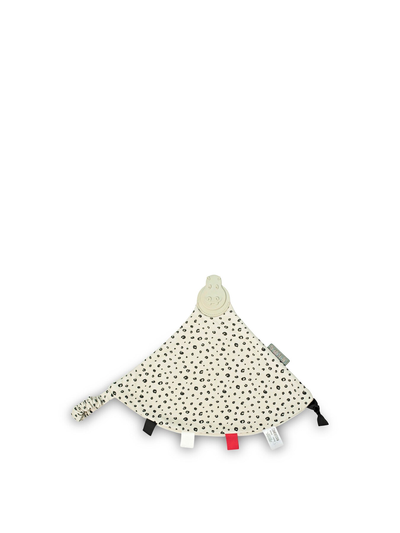 Cheeky Chompers Baby Comforter with Teether Leopard Spots
