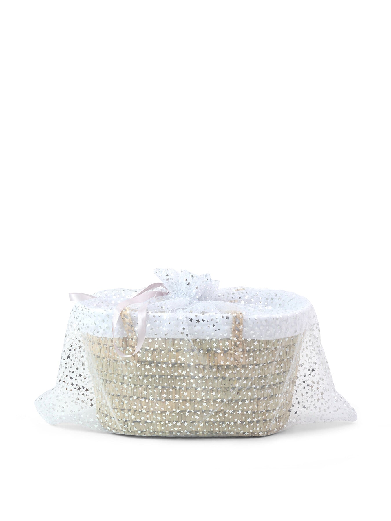 Dimple Gift Basket in White