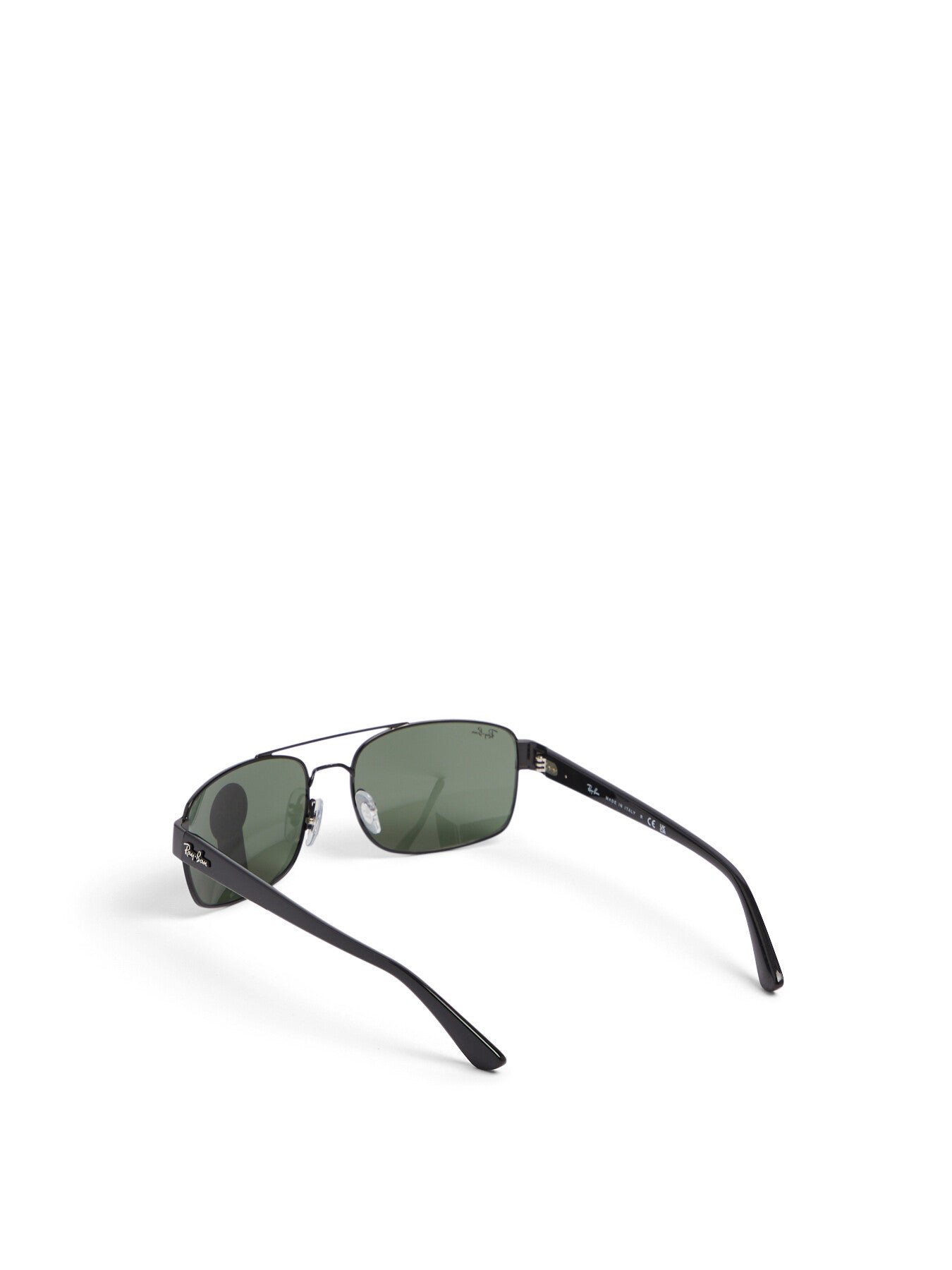 RB3687 Metal Double Bridge Square Sunglasses