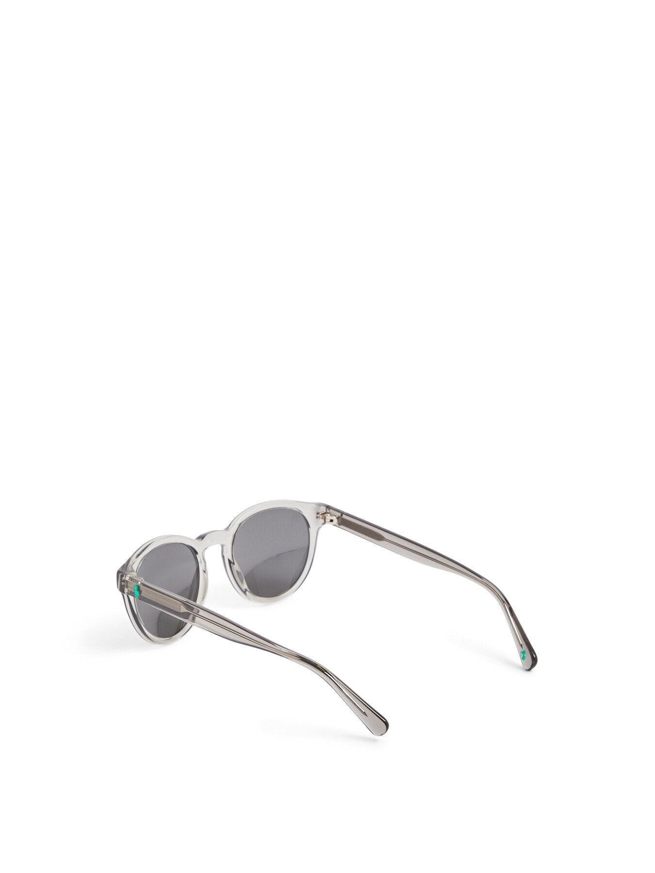 Mens Round Acetate Sunglasses