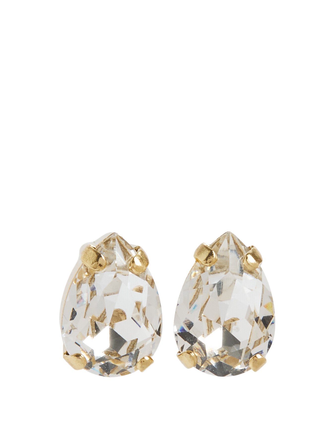Petite Drop Stud Earrings