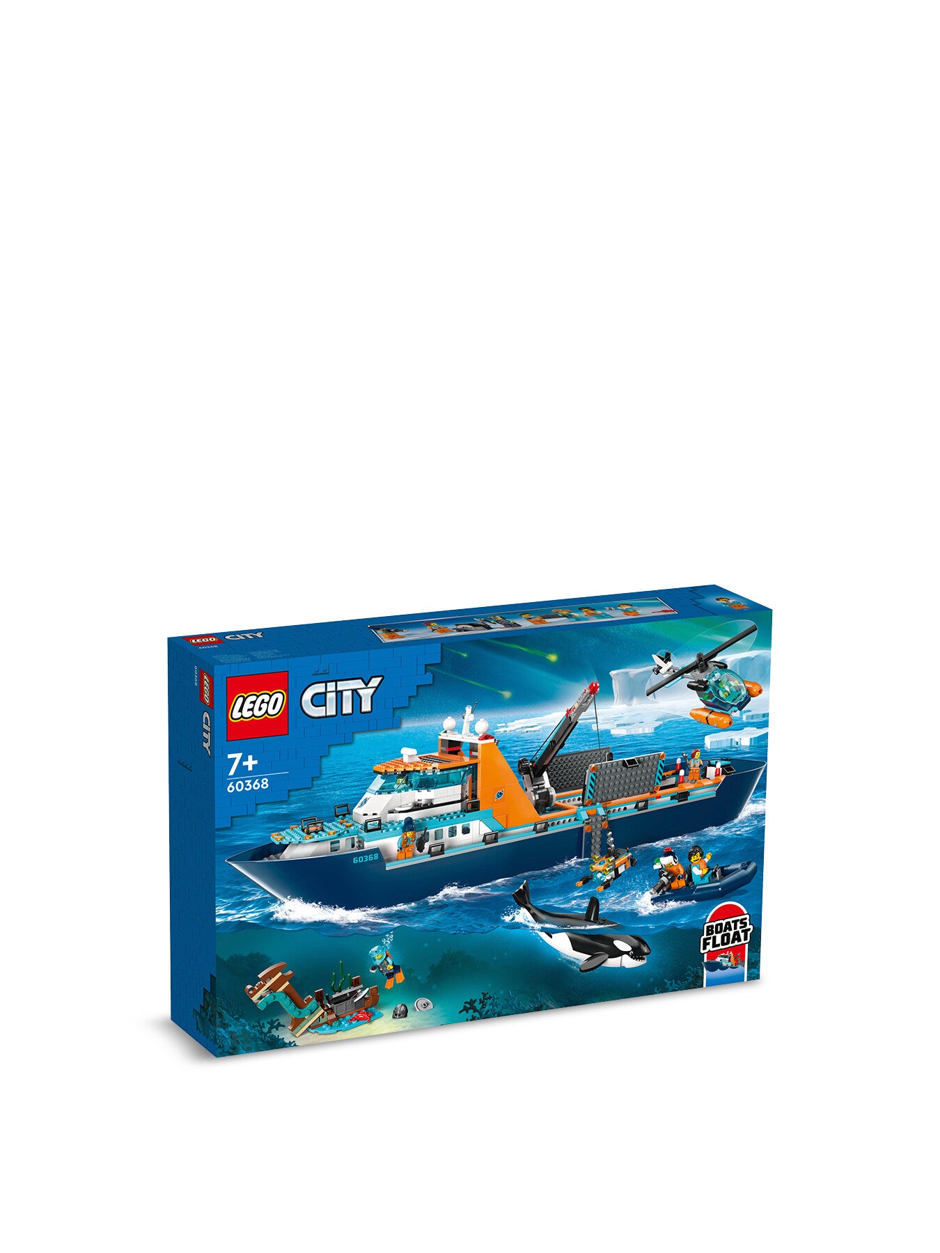 Lego Arctic Explorer Ship Lego Green Ship LEGO City Arctic Explorer Ship ( 60368)