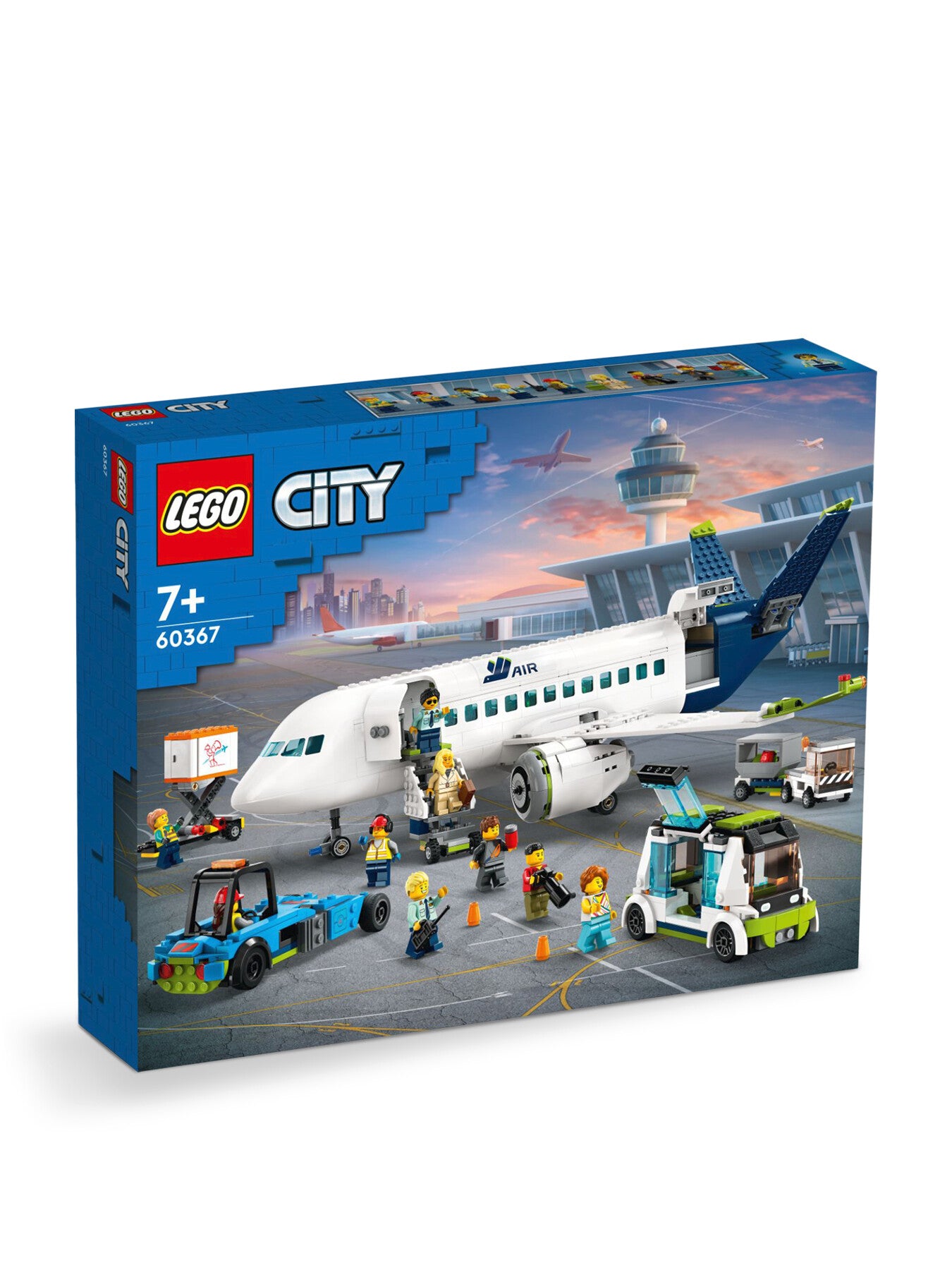 City Airport Passenger Airplane Toy 60367