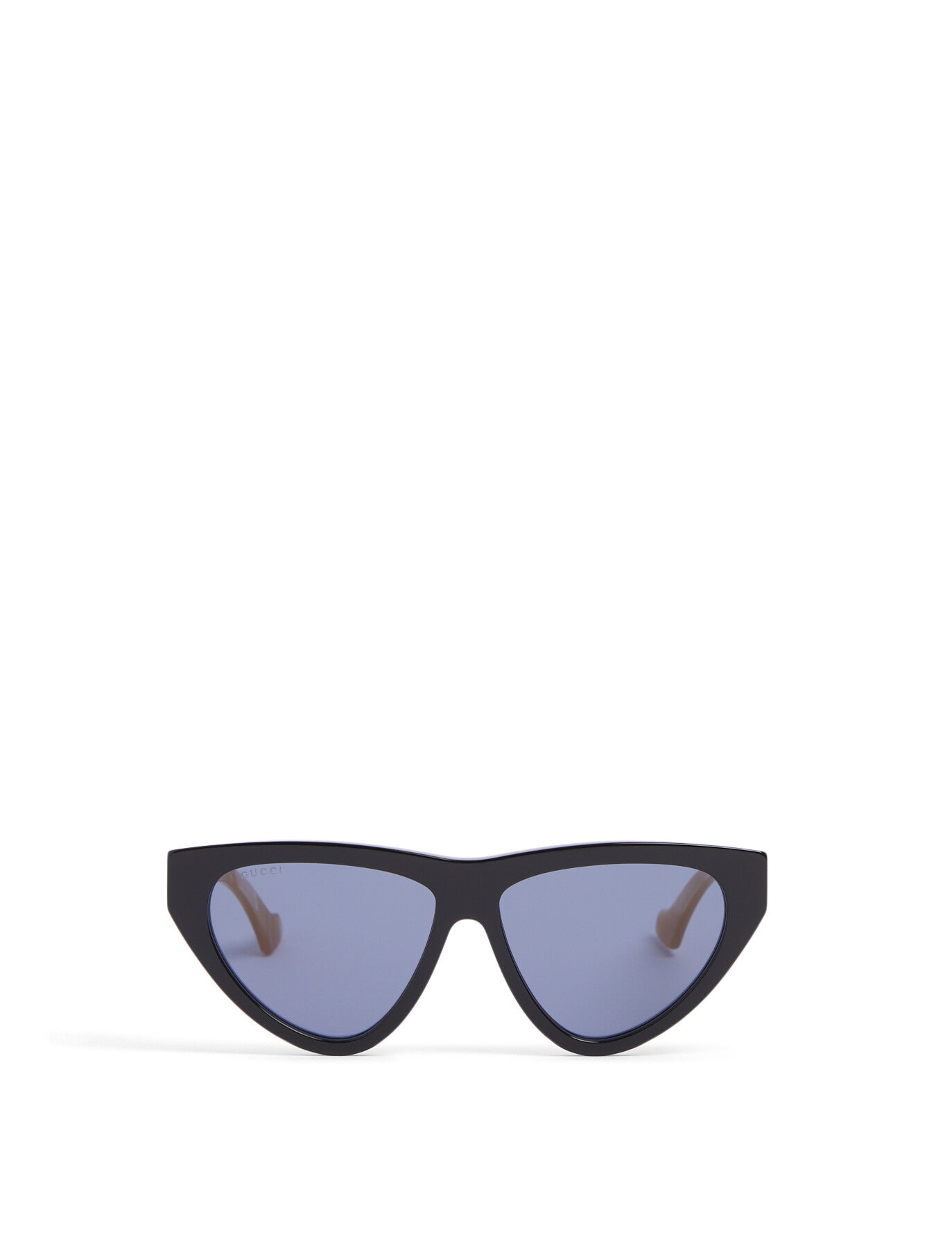 GG1333S Cat Eye Contrast Arm Black Acetate Sunglasses