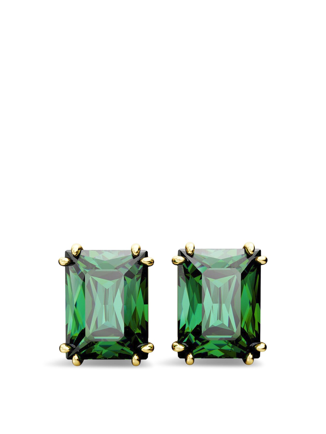 Matrix Rectangular Stud Earrings