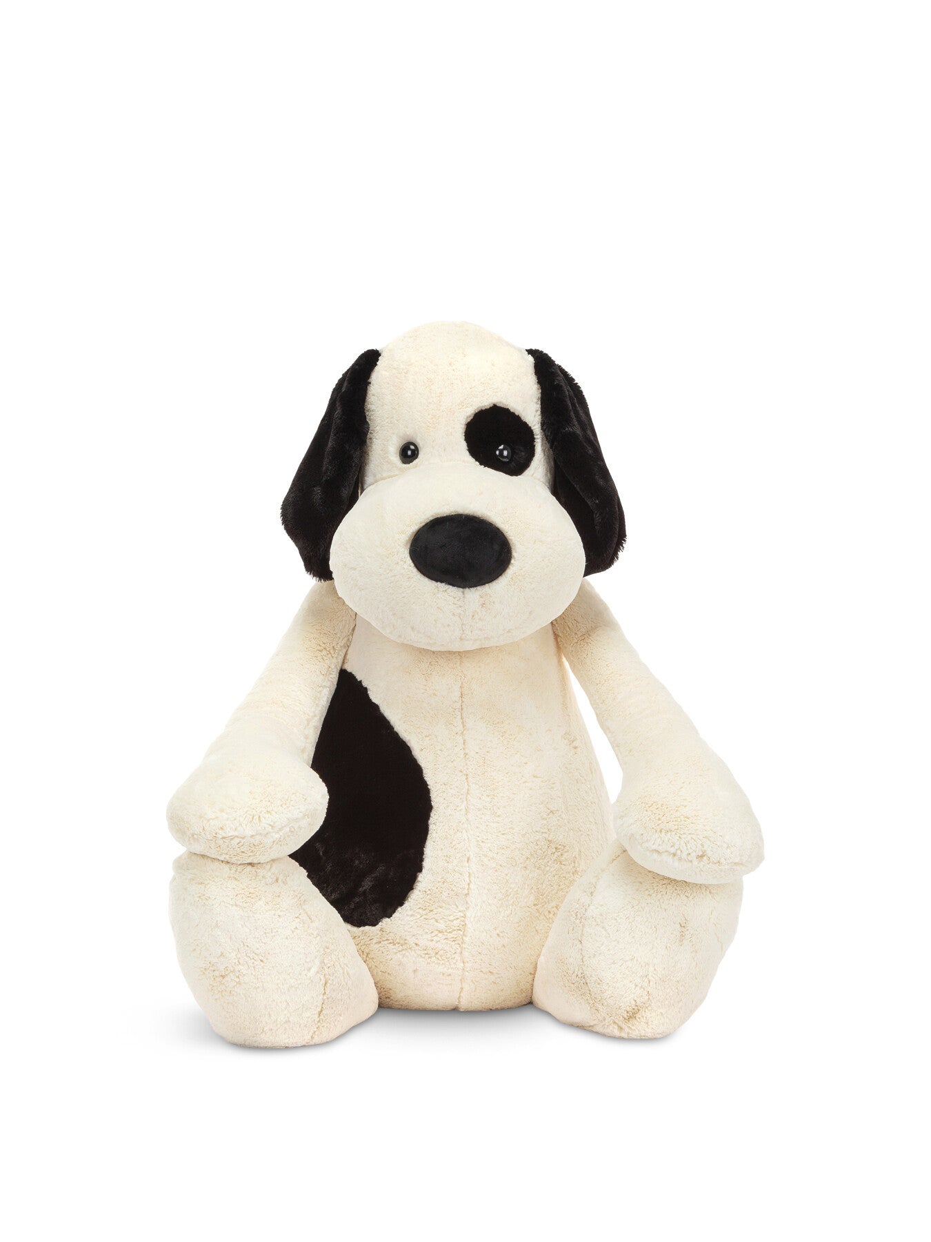 Bashful Black Cream Puppy Gigantic 108cm