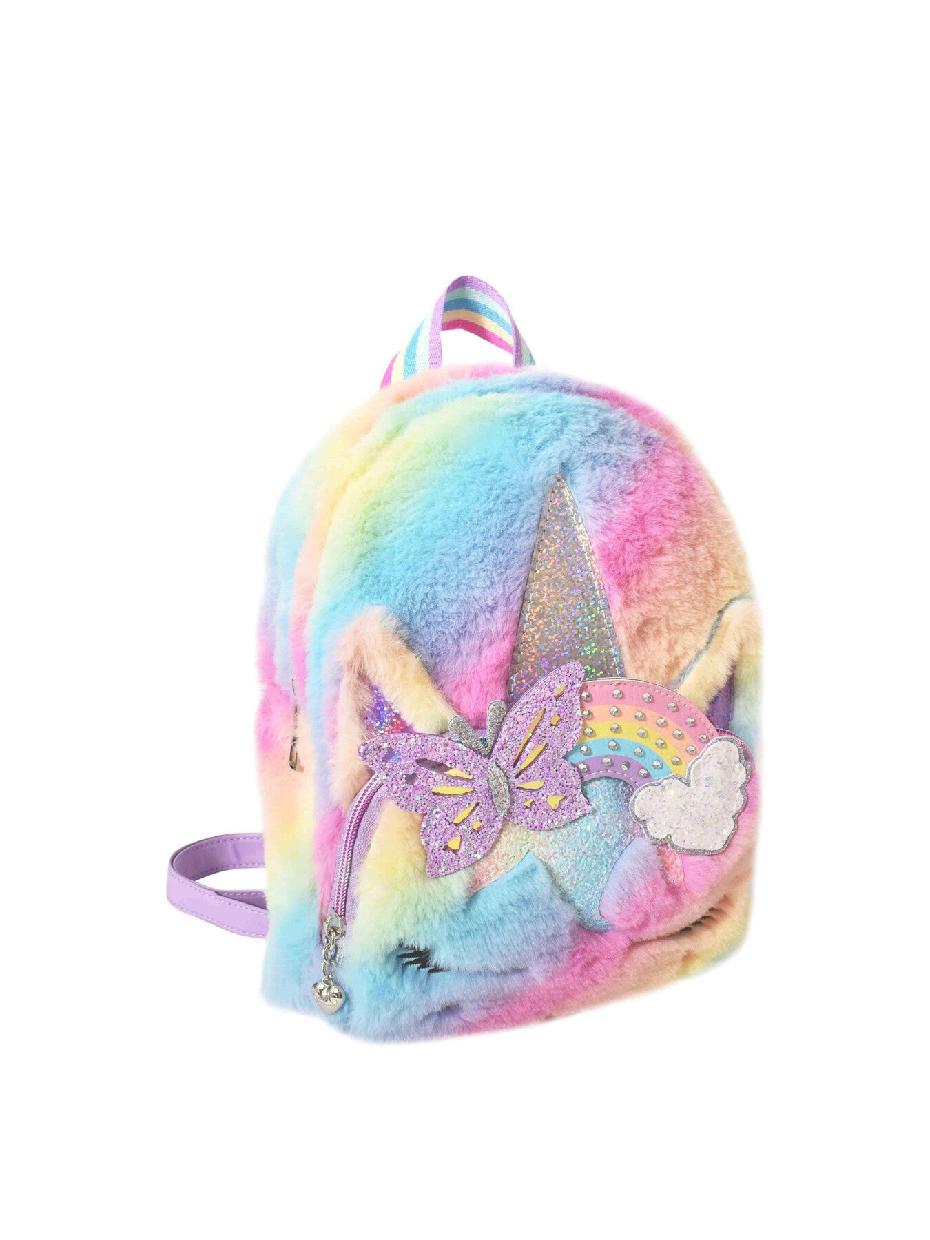 GWEN OMBRE FAUX FUR MINI BACKPACK