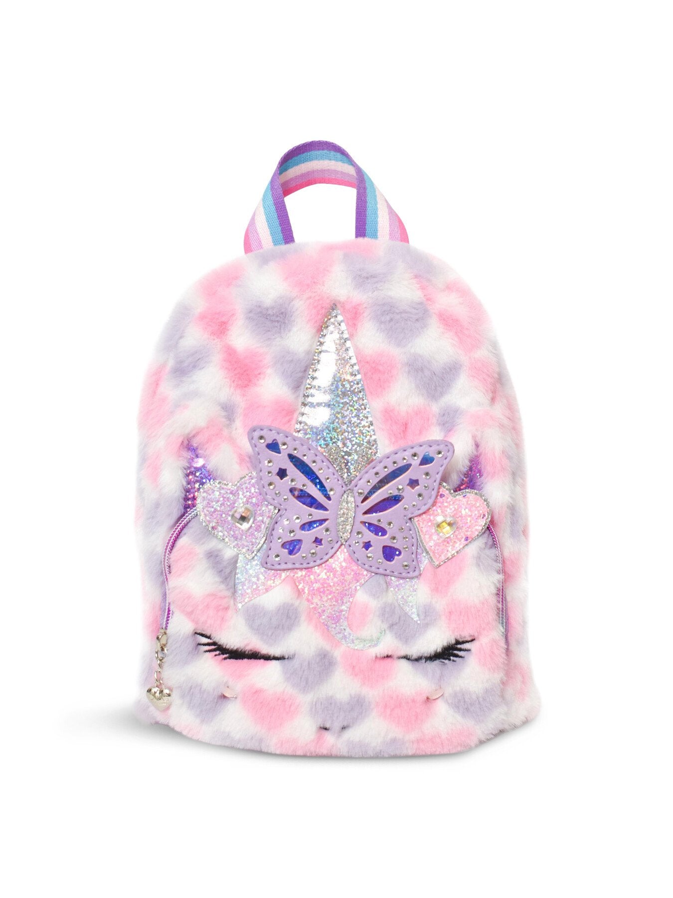 GWEN BUTTERFLY CROWN HEARTS PRINT MINI BACKPACK