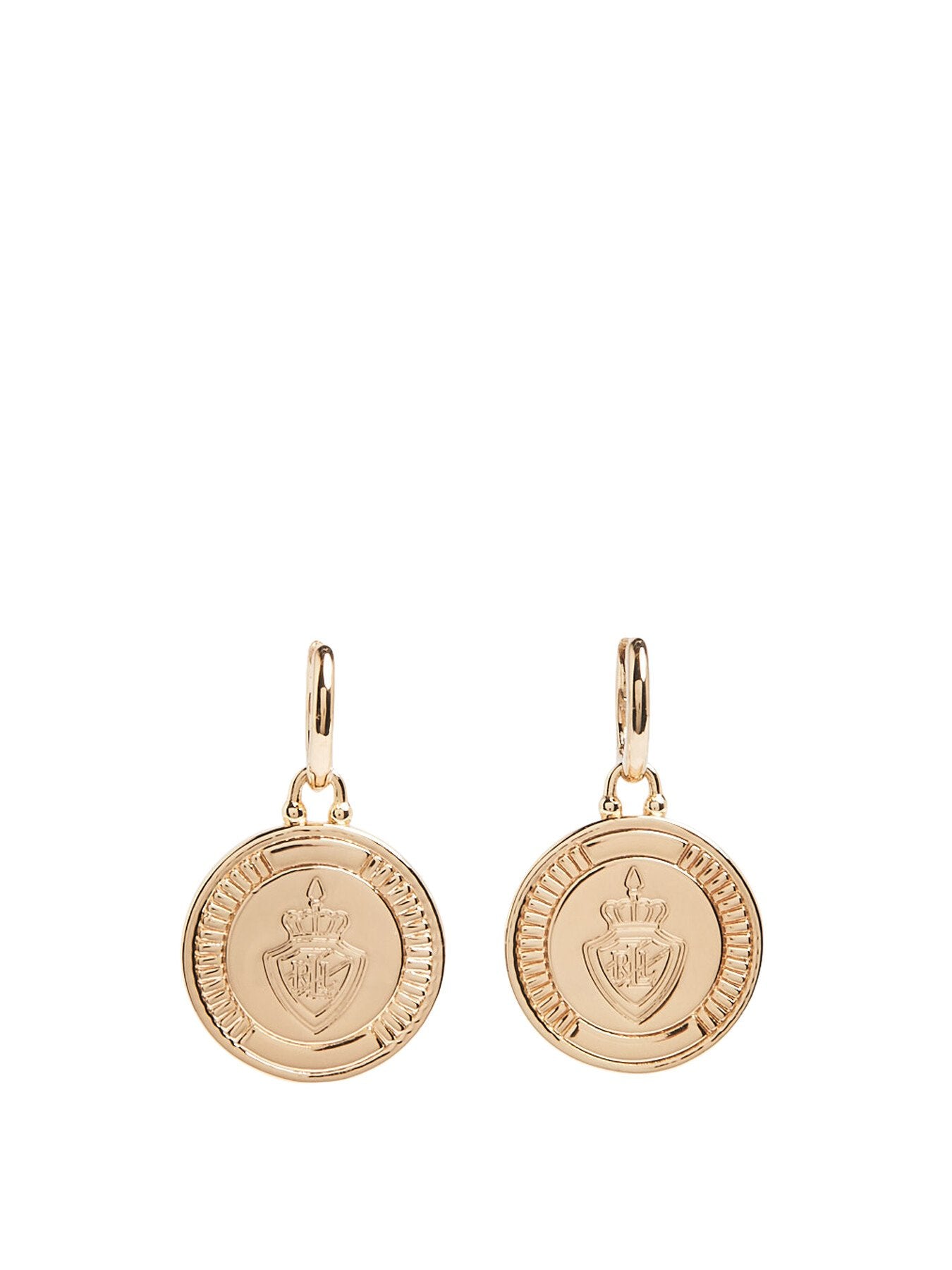 Lauren Ralph Lauren Crest Drop Earrings