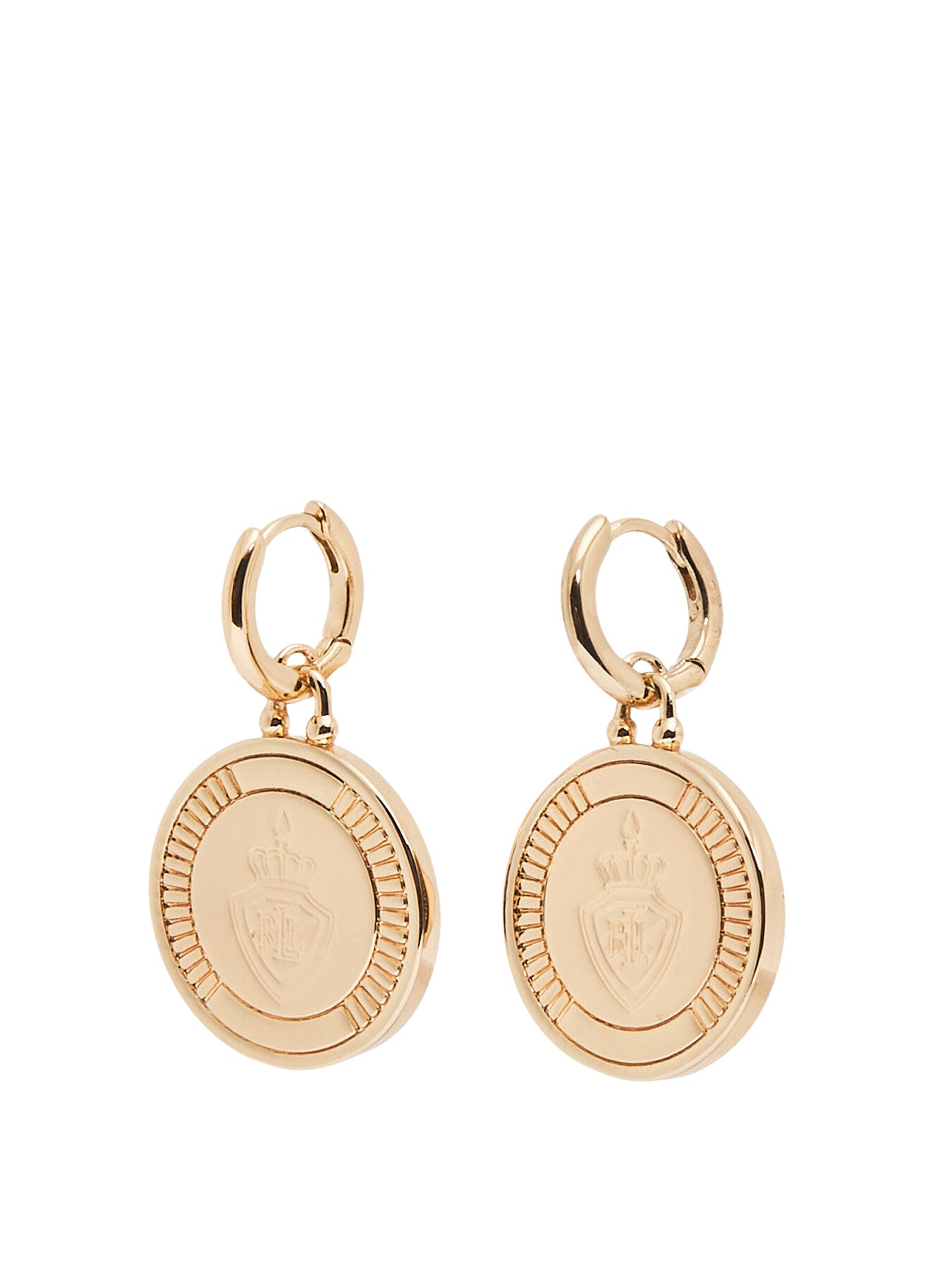 Lauren Ralph Lauren Crest Drop Earrings
