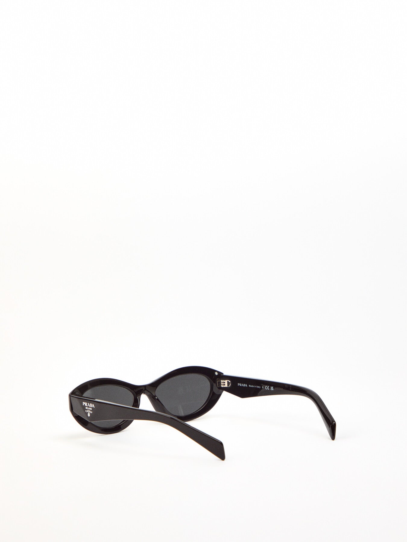 PR 26ZS Oval Slim Geometric Acetate Sunglasses
