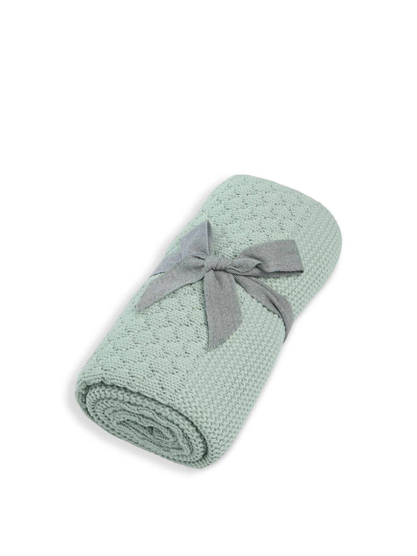 Knitted BlanketB ubble Blue